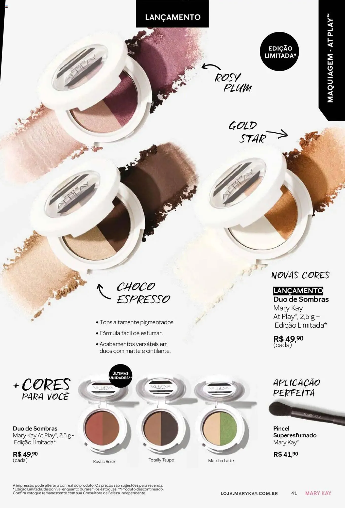 Encarte de Revista Mary Kay 1 de outubro até 1 de novembro 2025 - Pagina 41