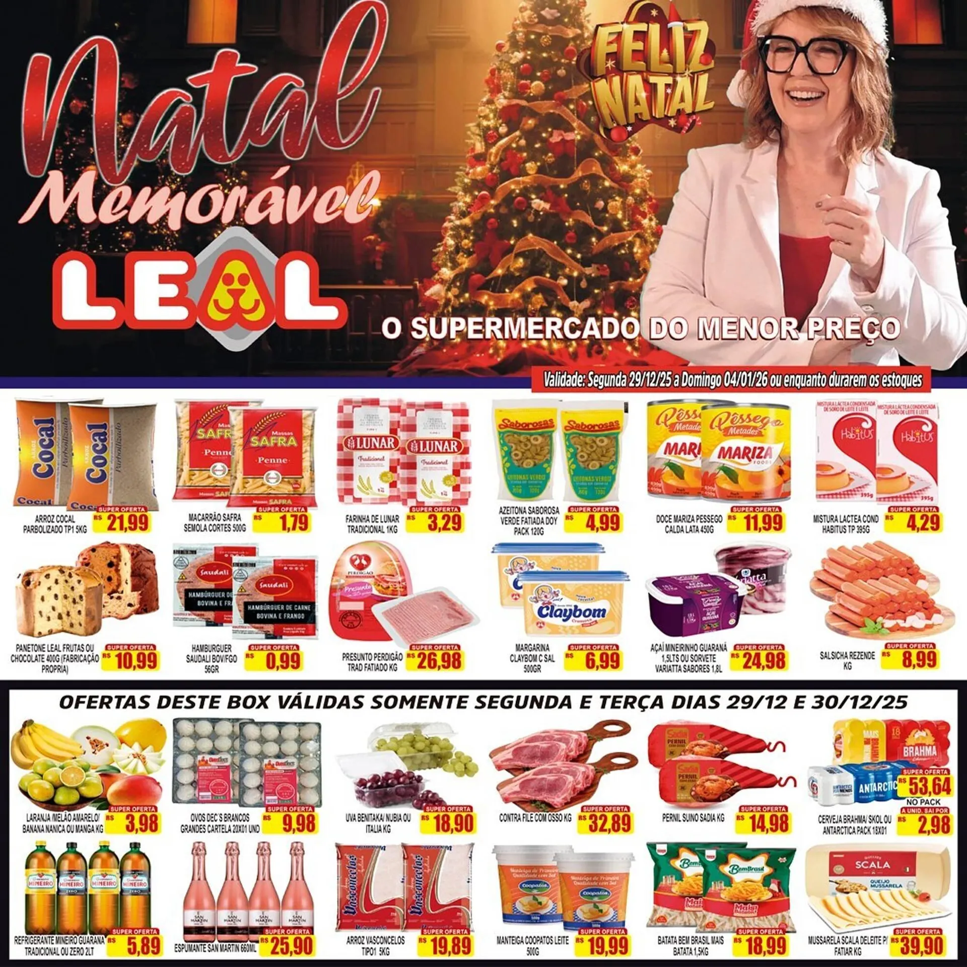 Encarte de Folheto Supermercado leal 29 de dezembro até 4 de janeiro 2026 - Pagina 2