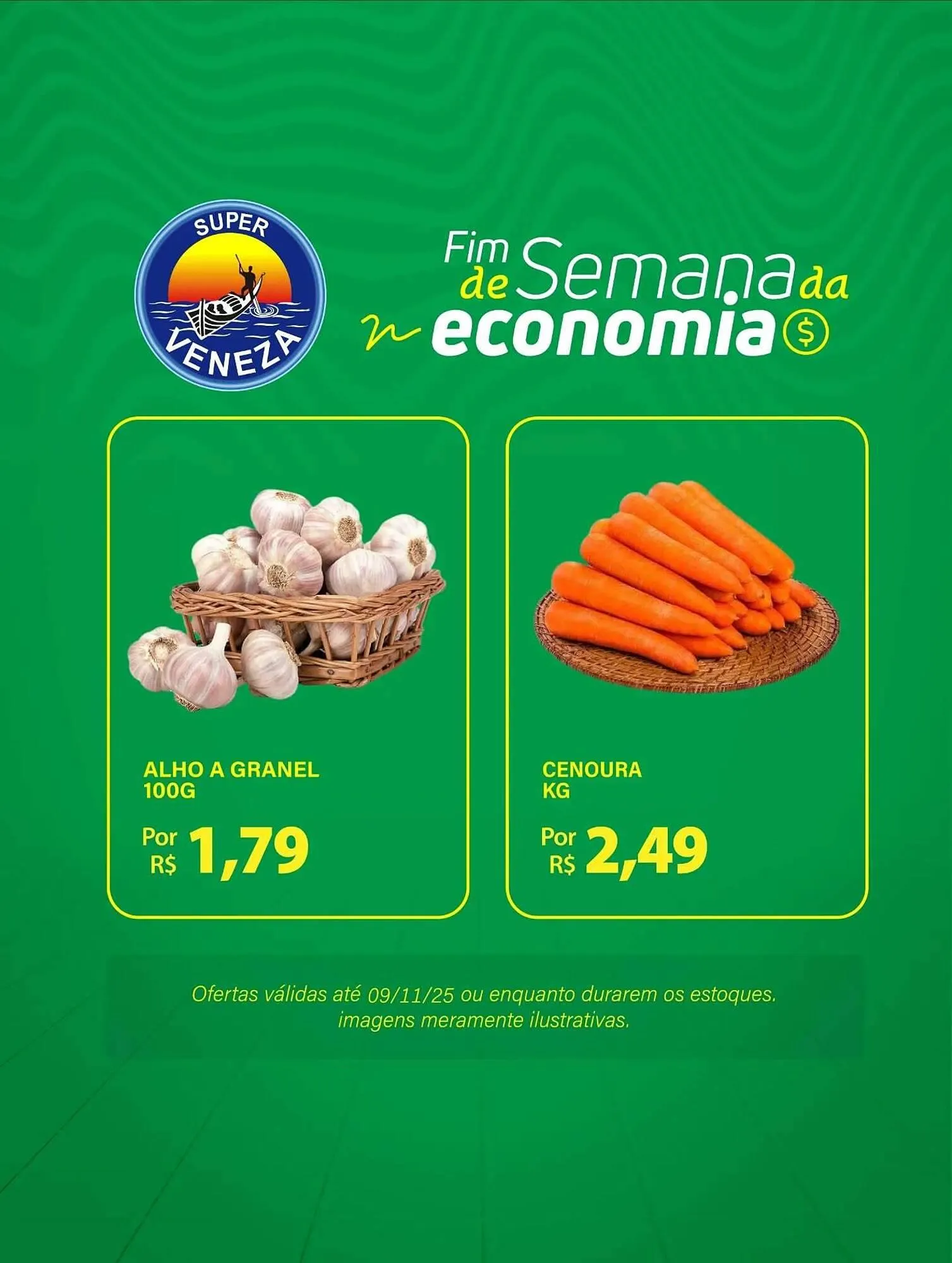 Encarte de Catálogo Super Veneza 7 de novembro até 9 de novembro 2025 - Pagina 1