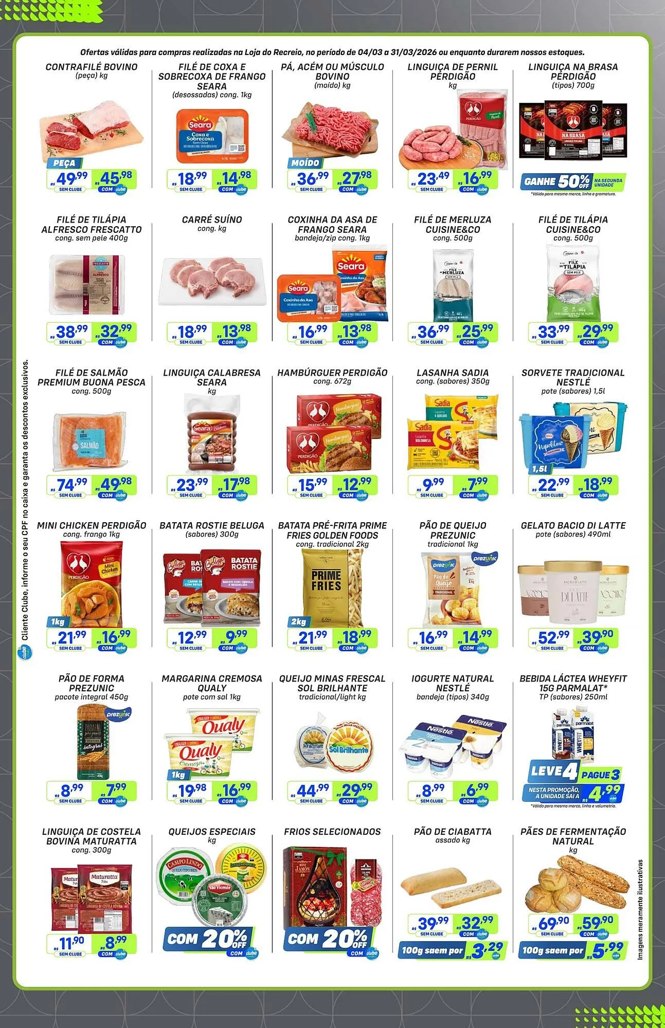 Encarte de Encarte Prezunic 4 de março até 31 de março 2026 - Pagina 3