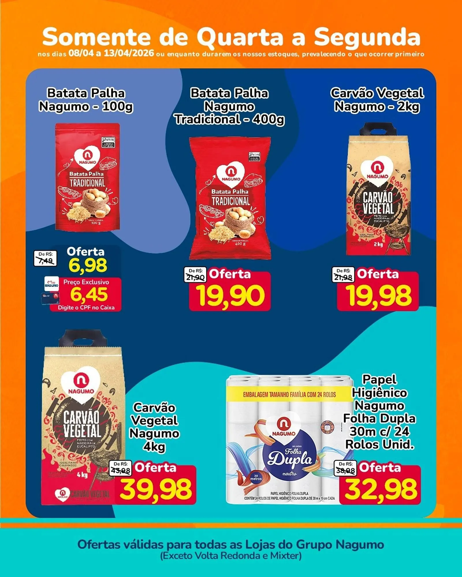 Encarte de Folheto Nagumo 8 de abril até 13 de abril 2026 - Pagina 3