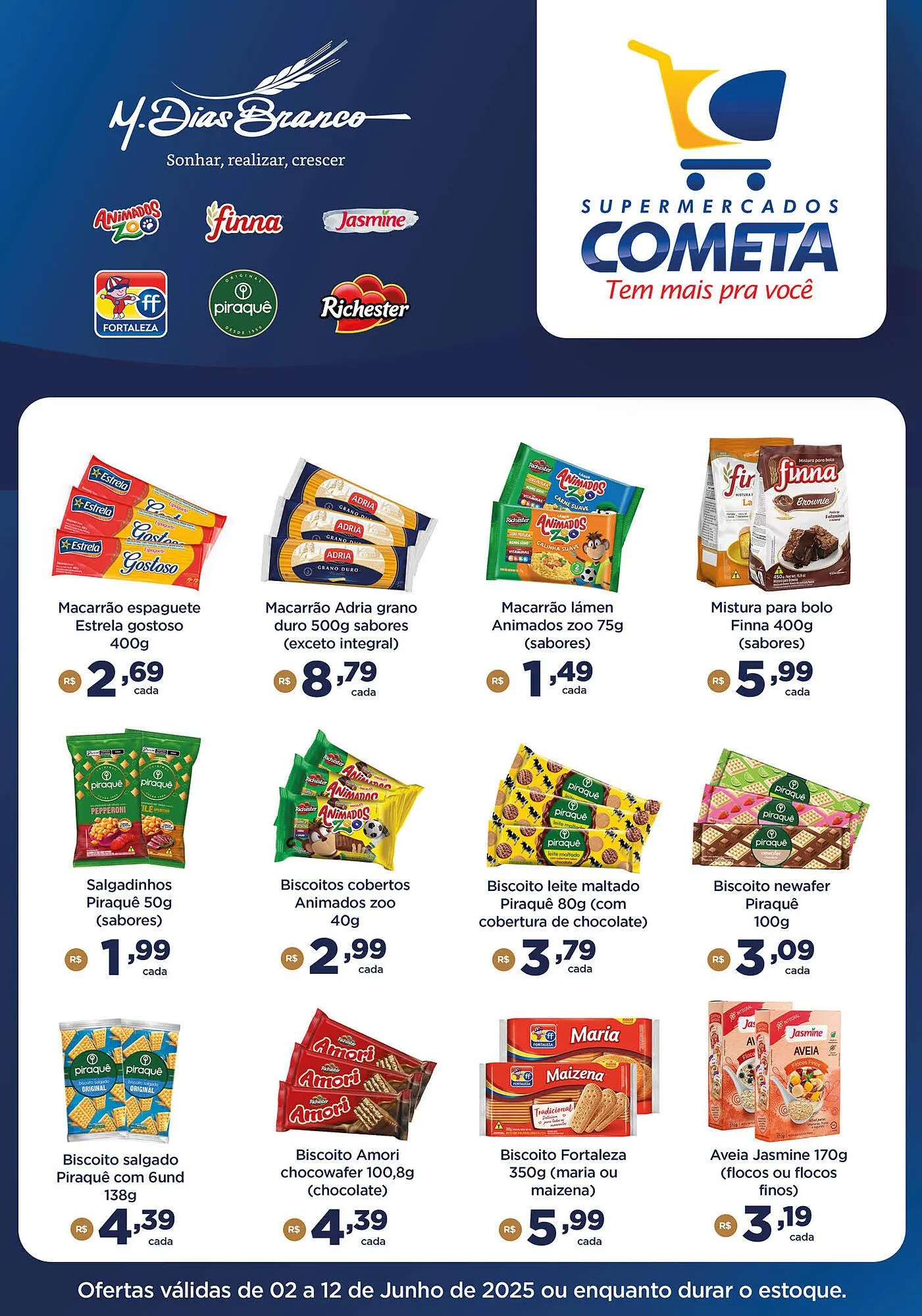 Encarte de Catálogo Cometa Supermercados 5 de junho até 12 de junho 2025 - Pagina 1