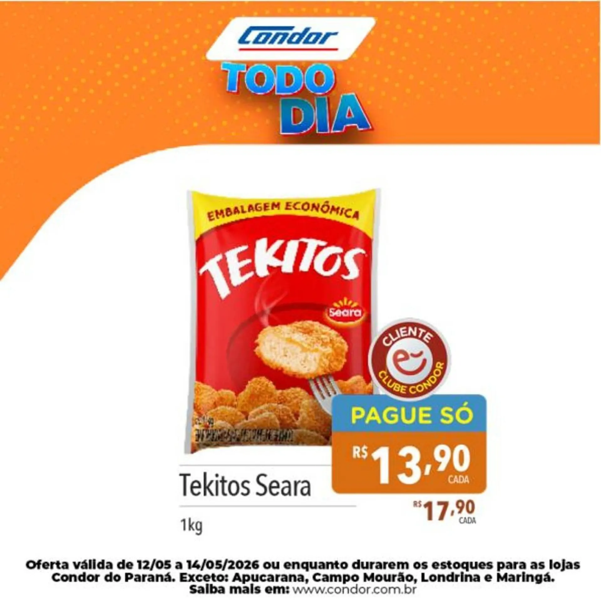 Encarte de Catálogo Supermercados Condor 12 de maio até 14 de maio 2026 - Pagina 11
