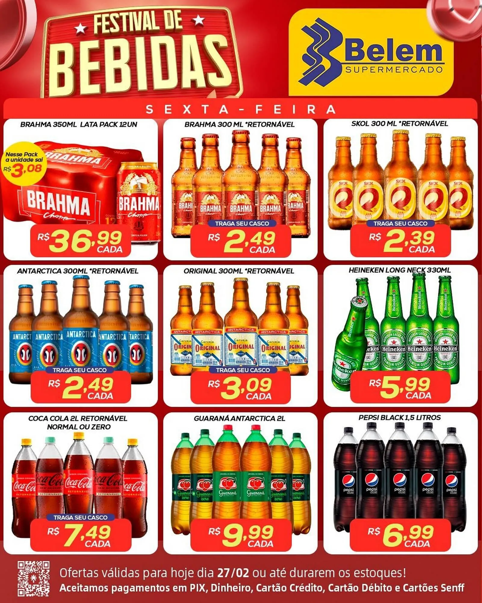 Encarte de Catálogo Belem Supermercados 27 de fevereiro até 27 de fevereiro 2026 - Pagina 3