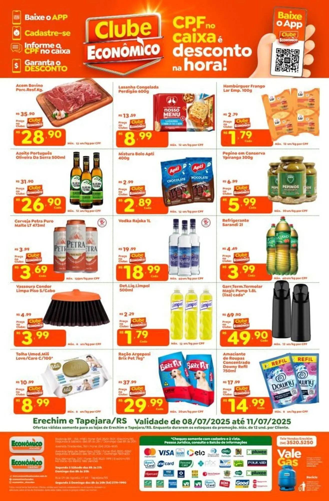 Encarte de Catálogo Econômico Atacadão 8 de julho até 11 de julho 2025 - Pagina 2