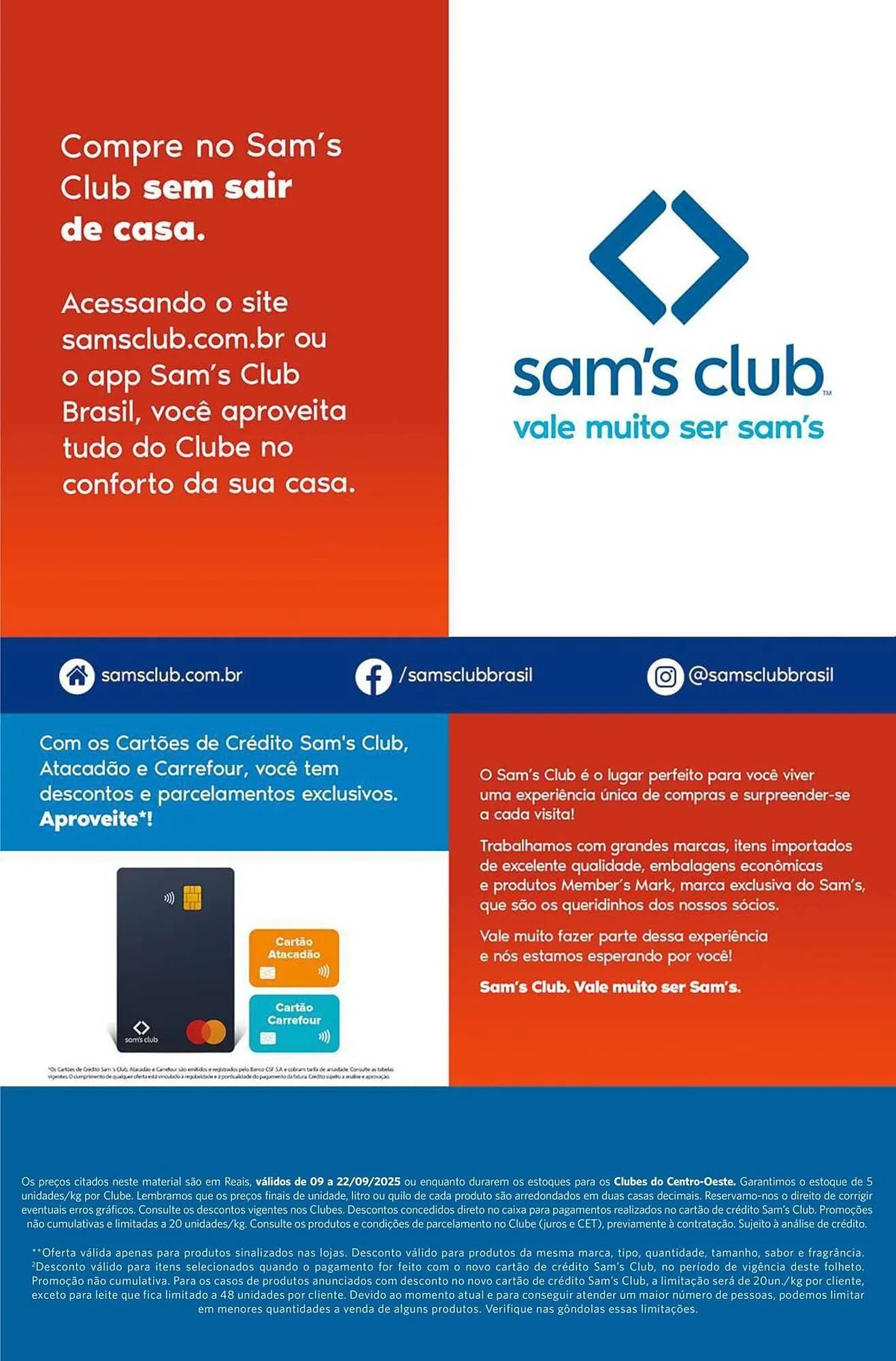 Encarte de Folheto Sam's Club 9 de setembro até 22 de setembro 2025 - Pagina 14