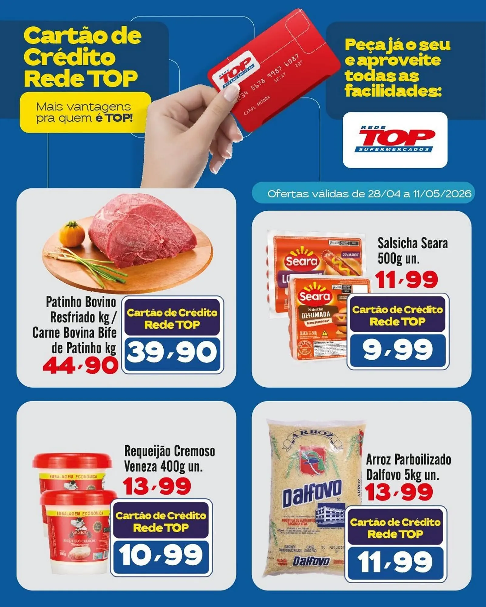 Encarte de Encarte Rede Top 27 de abril até 11 de maio 2026 - Pagina 1
