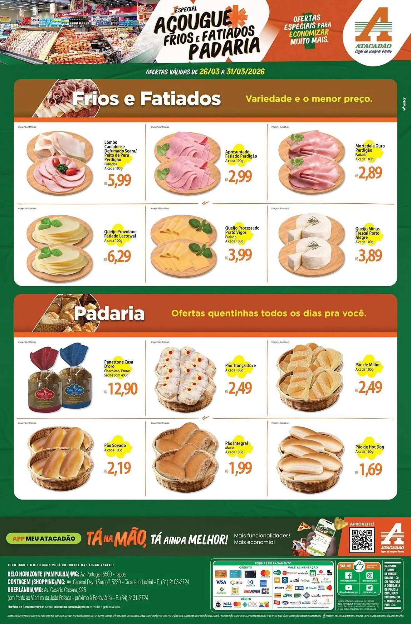 Encarte de Folheto Atacadão 27 de março até 31 de março 2026 - Pagina 2