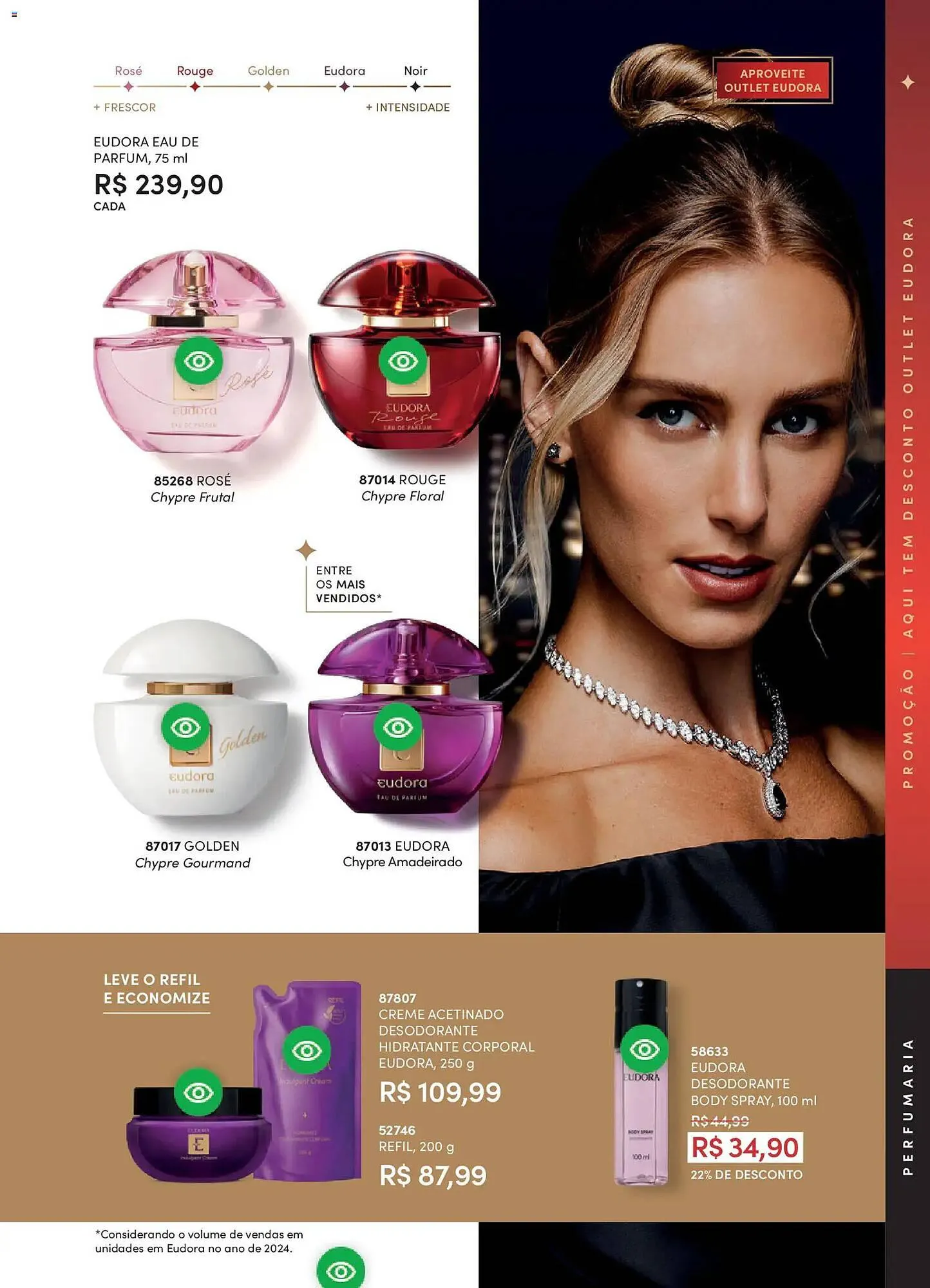 Encarte de Catálogo Eudora 17 de dezembro até 9 de janeiro 2026 - Pagina 59