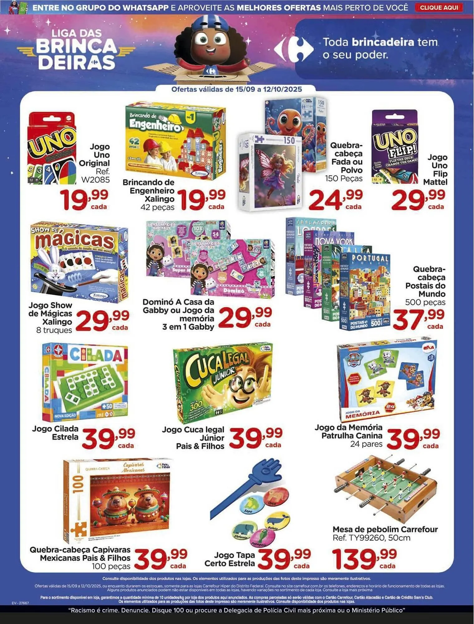 Encarte de Folheto Carrefour 15 de setembro até 12 de outubro 2025 - Pagina 21