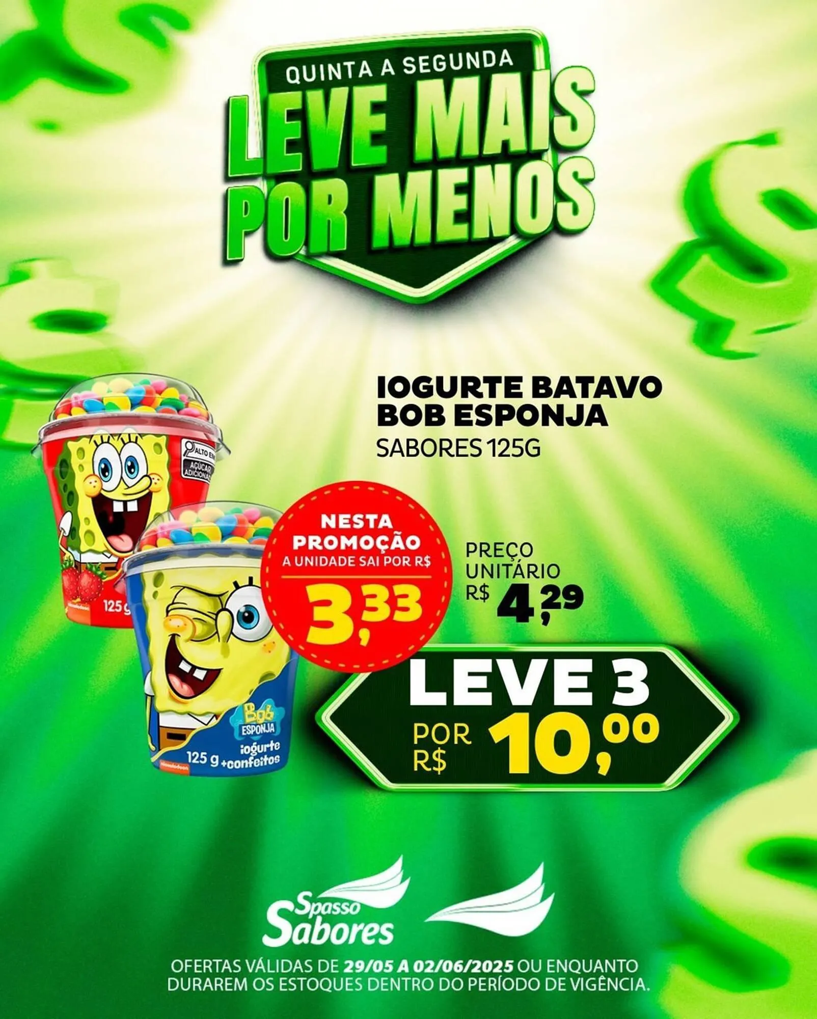 Encarte de Catálogo Spasso Sabores 29 de maio até 2 de junho 2025 - Pagina 5