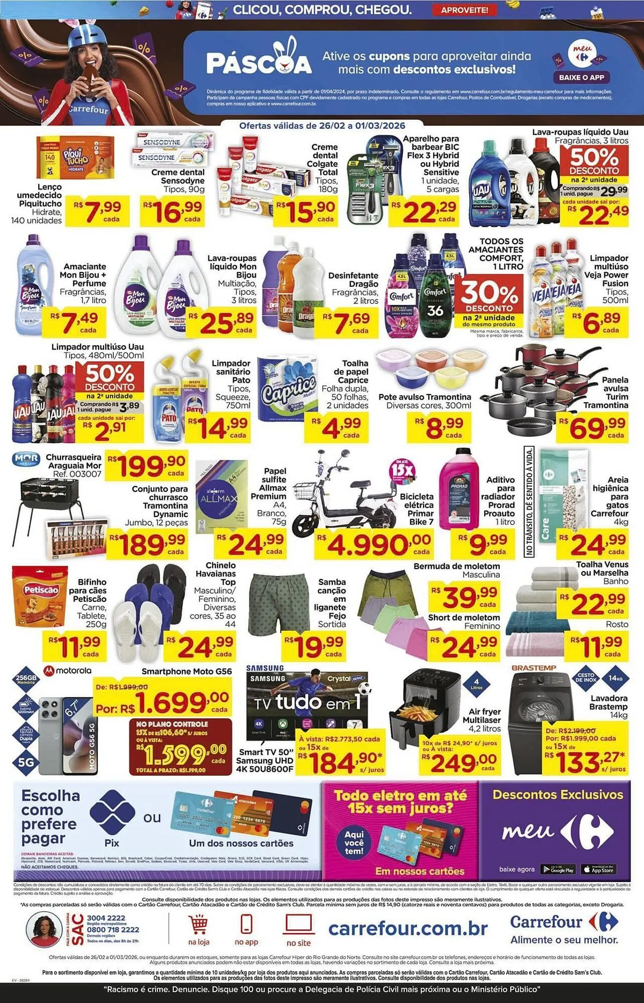 Encarte de Folheto Carrefour 26 de fevereiro até 1 de março 2026 - Pagina 3