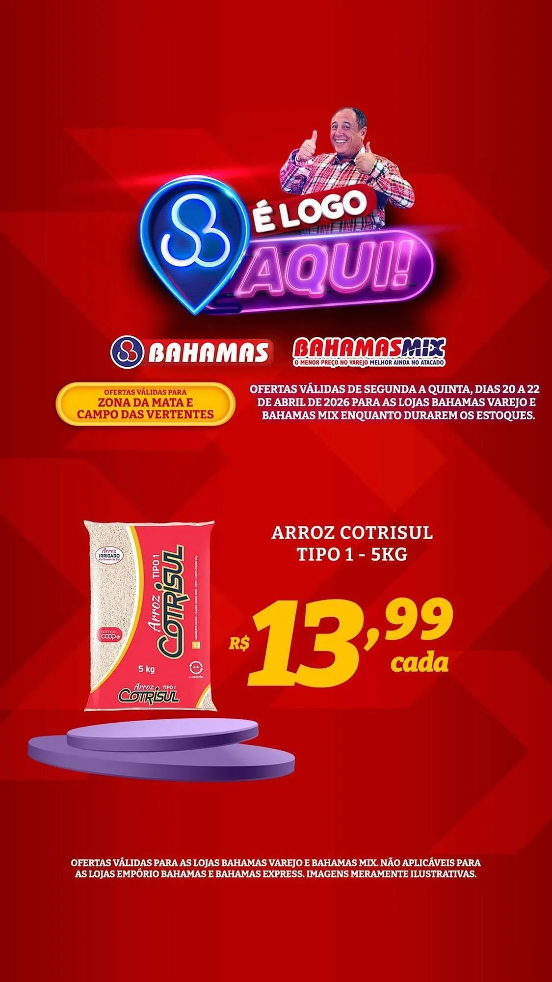 Encarte de Catálogo Bahamas Supermercados 20 de abril até 22 de abril 2026 - Pagina 6