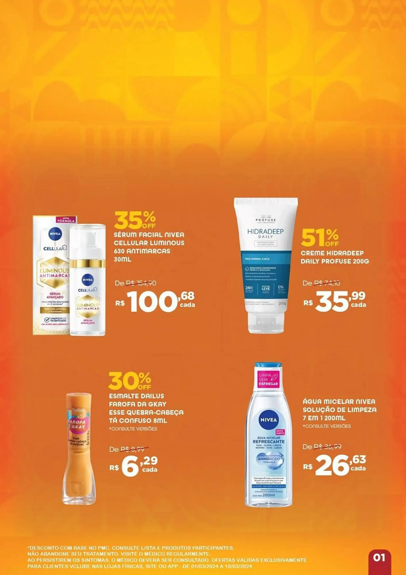 Encarte de Catálogo Drogaria Venancio 1 de março até 18 de março 2024 - Pagina 1