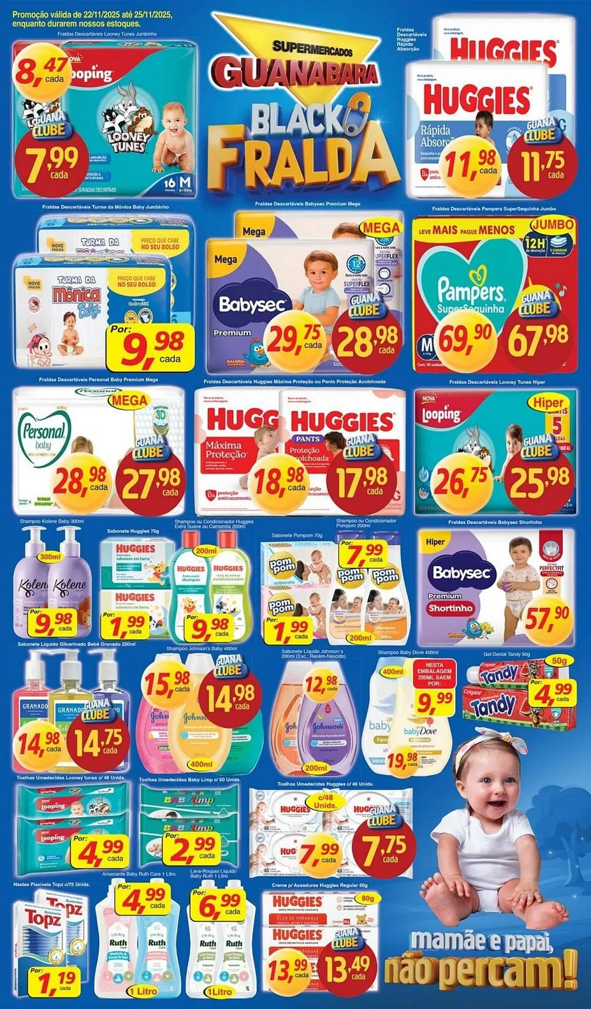 Encarte de Encarte Supermercados Guanabara 22 de novembro até 25 de novembro 2025 - Pagina 12