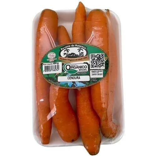 Cenoura Org 500g