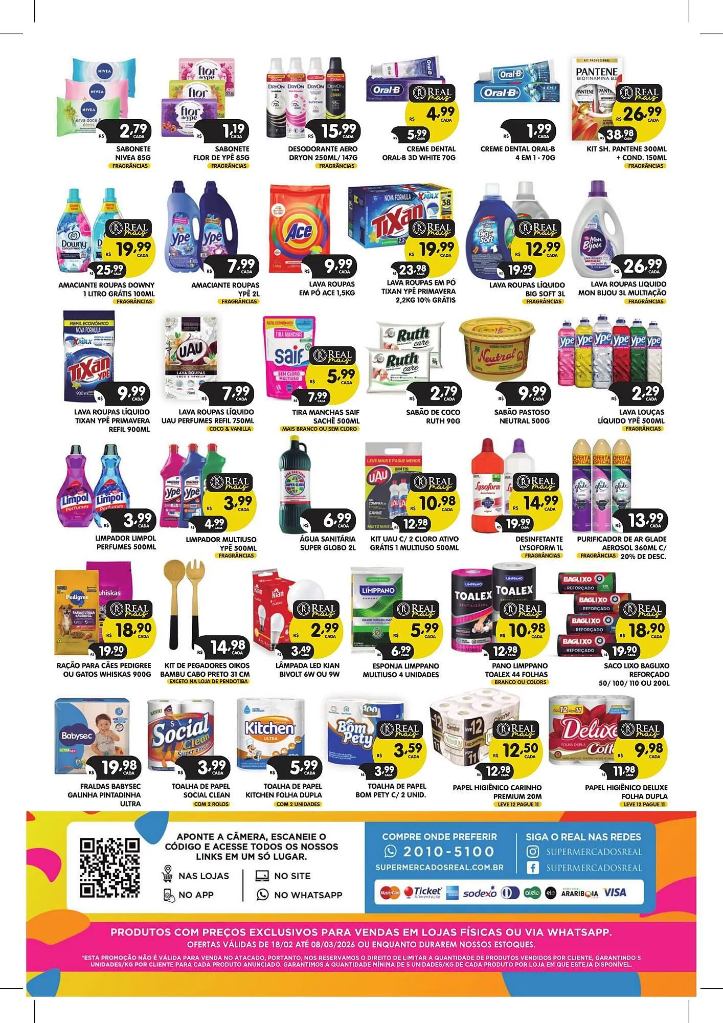 Encarte de Encarte Supermercados Real 18 de fevereiro até 8 de março 2026 - Pagina 8