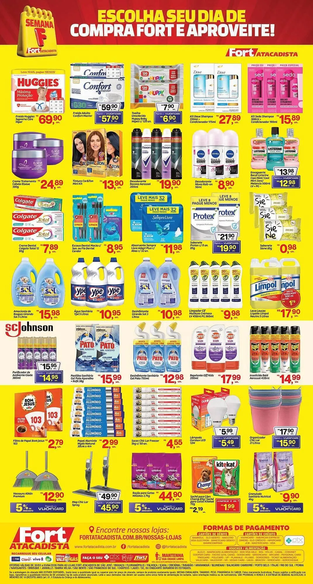 Encarte de Tabloide Fort Atacadista 30 de março até 3 de abril 2026 - Pagina 4