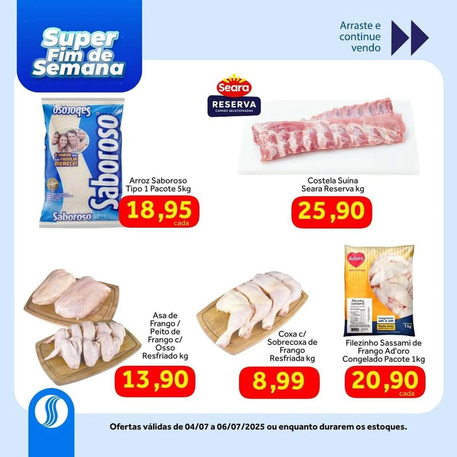 Encarte de Catálogo Shibata Supermercados 4 de julho até 6 de julho 2025 - Pagina 1