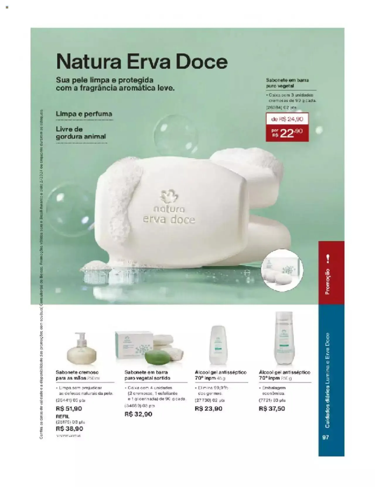 Encarte de Natura - Ciclo 02/2024 1 de fevereiro até 3 de fevereiro 2024 - Pagina 97