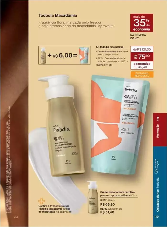 Encarte de Revista Natura Ciclo 18 11 de novembro até 31 de dezembro 2024 - Pagina 21