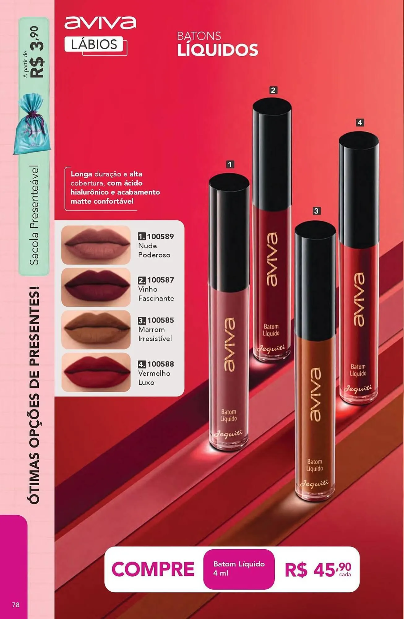 Encarte de Catálogo Jequiti 1 de maio até 31 de maio 2026 - Pagina 78