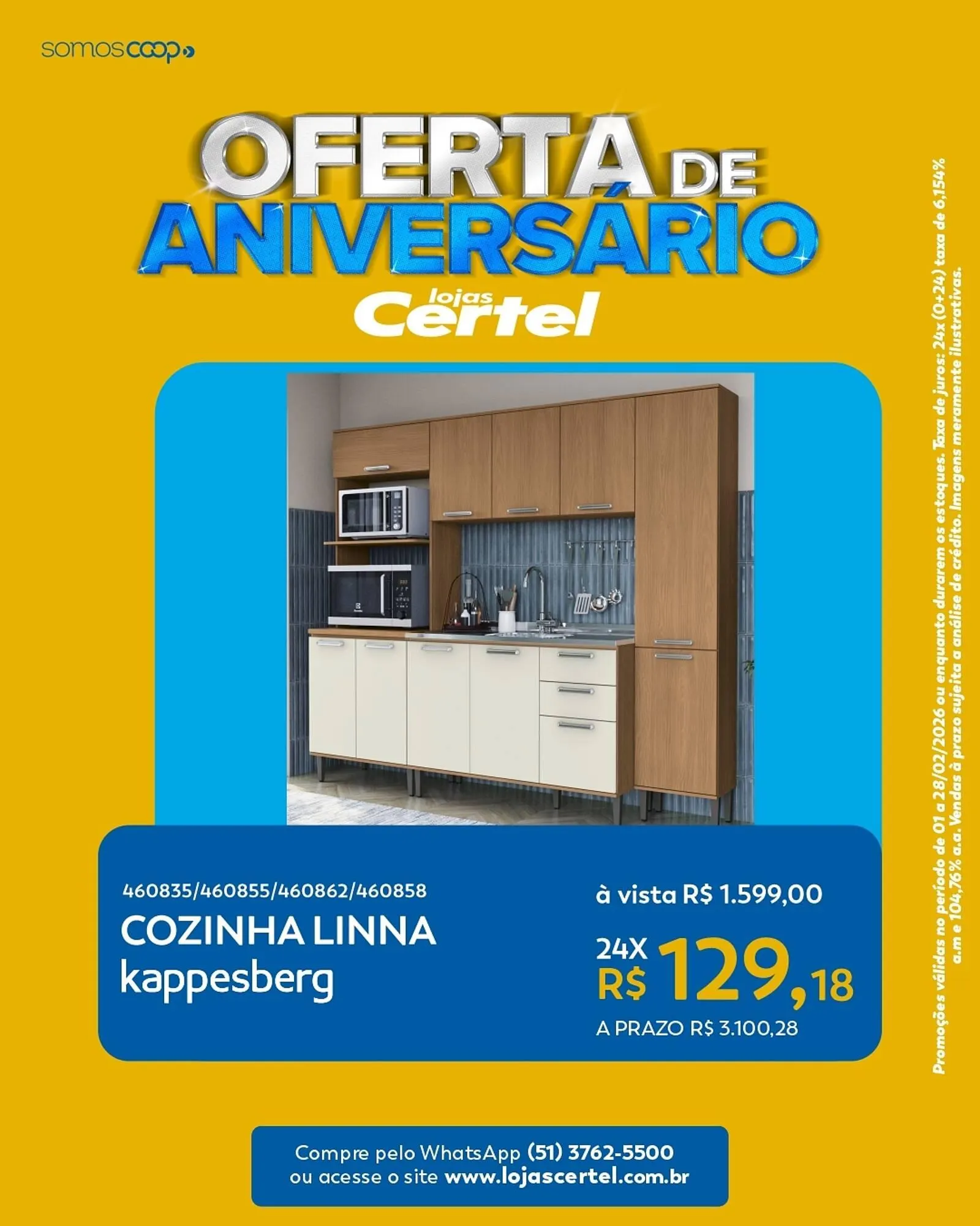 Encarte de Folheto Lojas Certel 12 de fevereiro até 28 de fevereiro 2026 - Pagina 5