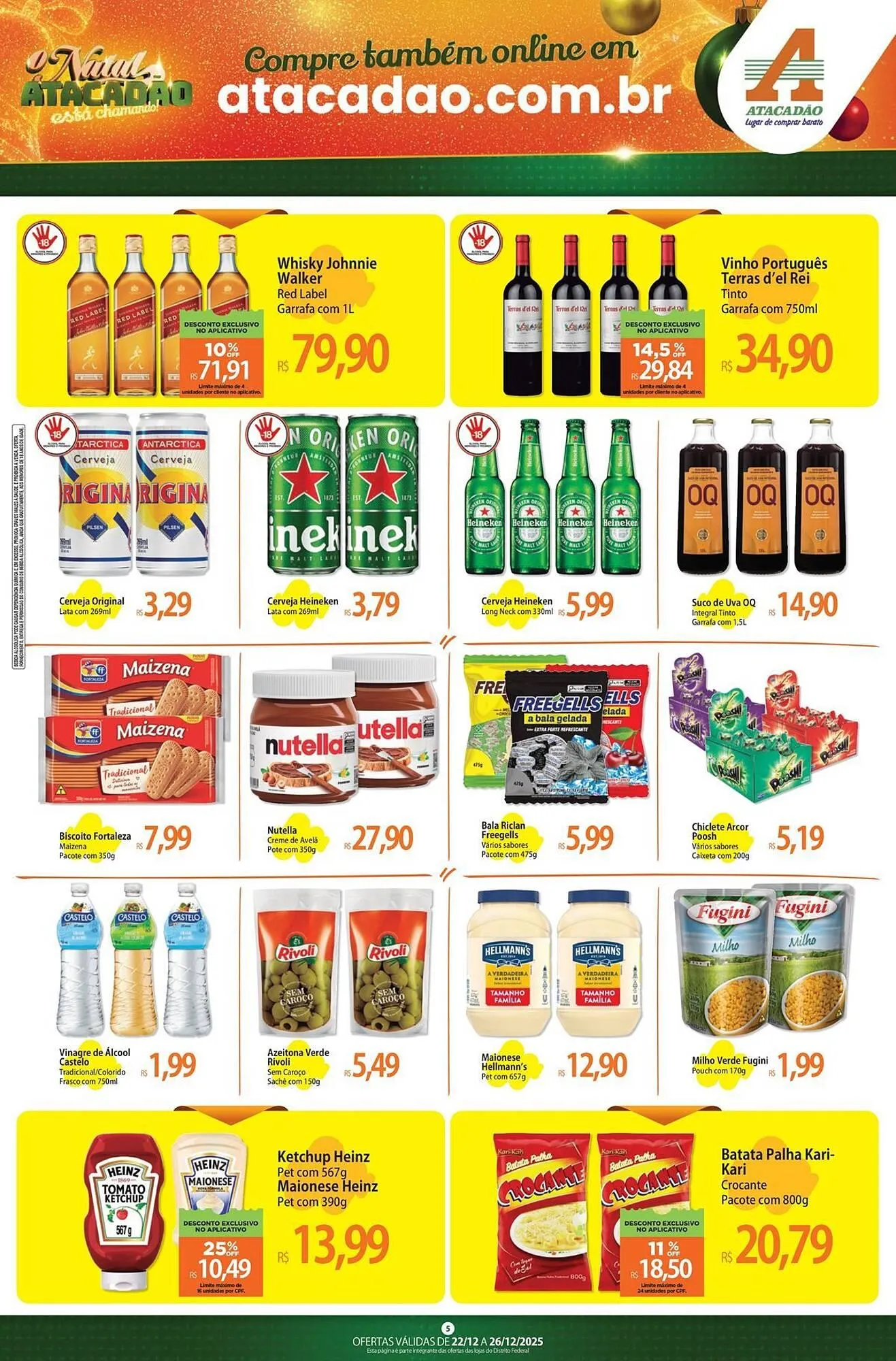 Encarte de Folheto Atacadão 23 de dezembro até 26 de dezembro 2025 - Pagina 5