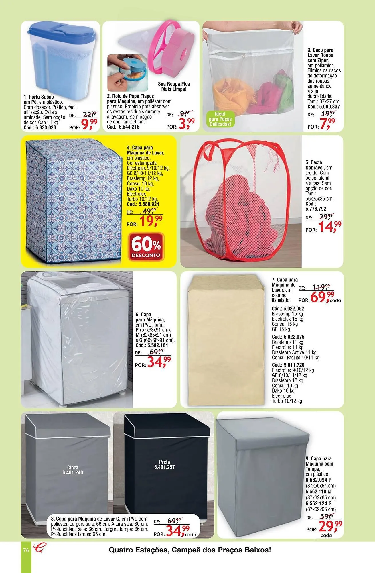 Encarte de Revista Quatro Estações 30 de março até 7 de julho 2026 - Pagina 72