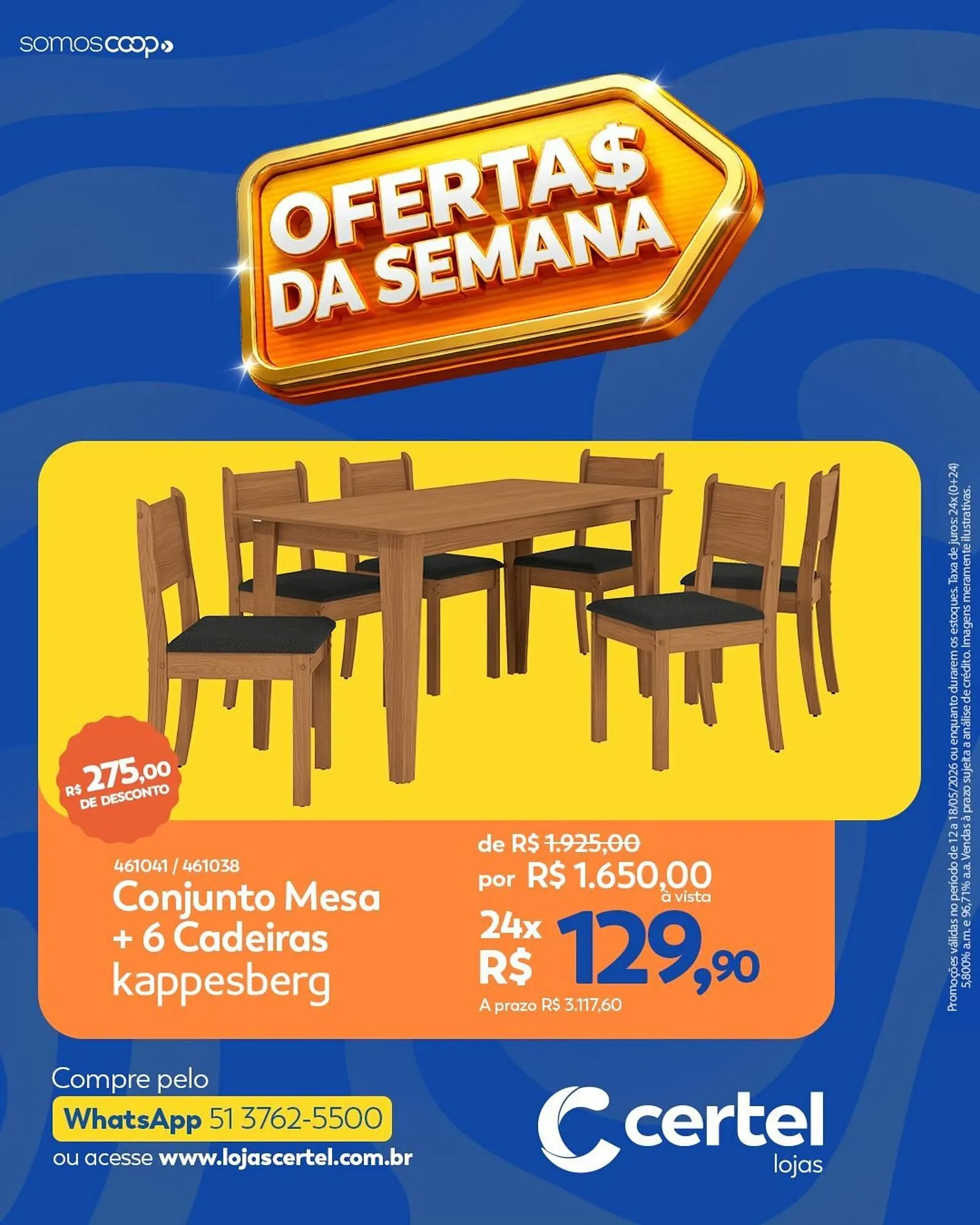 Encarte de Folheto Lojas Certel 12 de maio até 18 de maio 2026 - Pagina 4