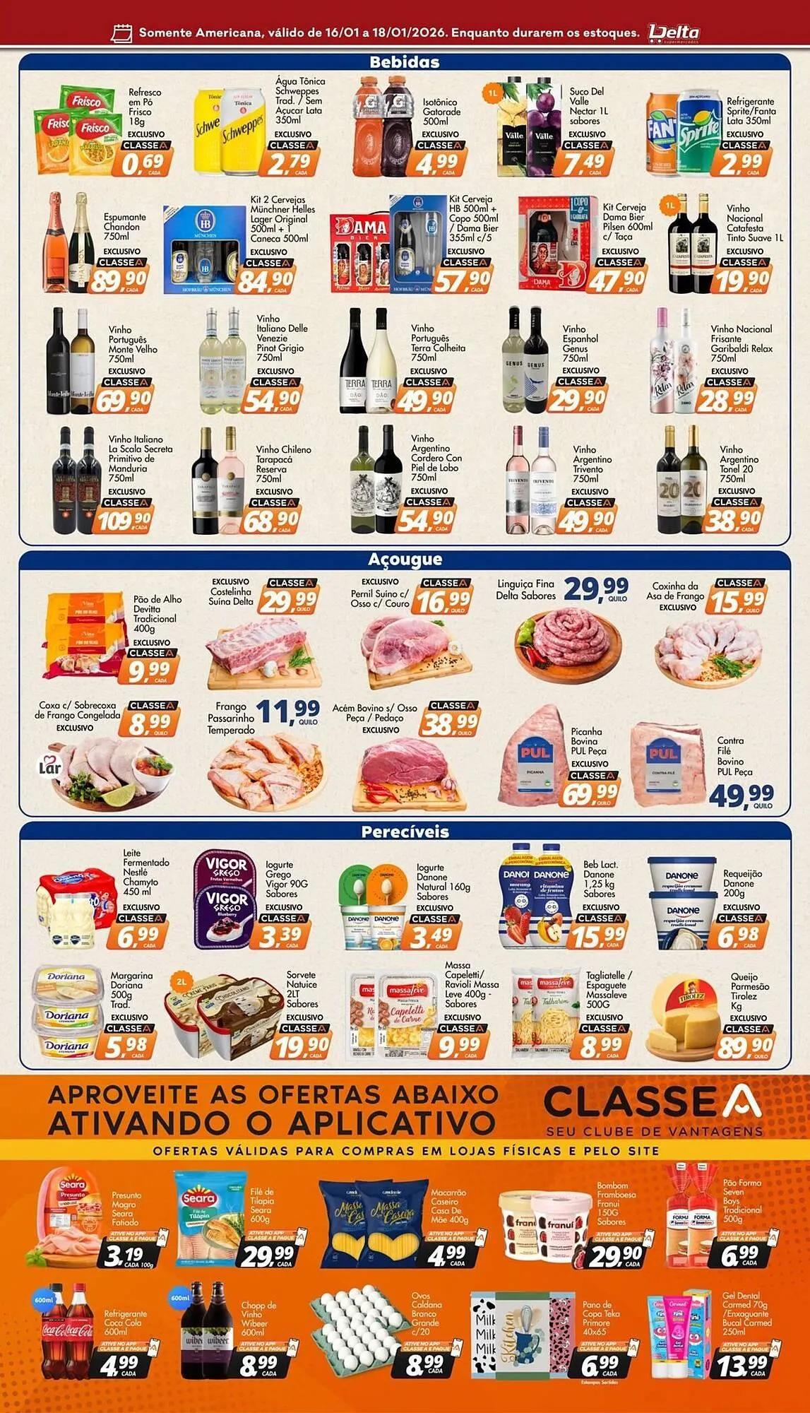 Encarte de Catálogo Delta Supermercados 16 de janeiro até 18 de janeiro 2026 - Pagina 3