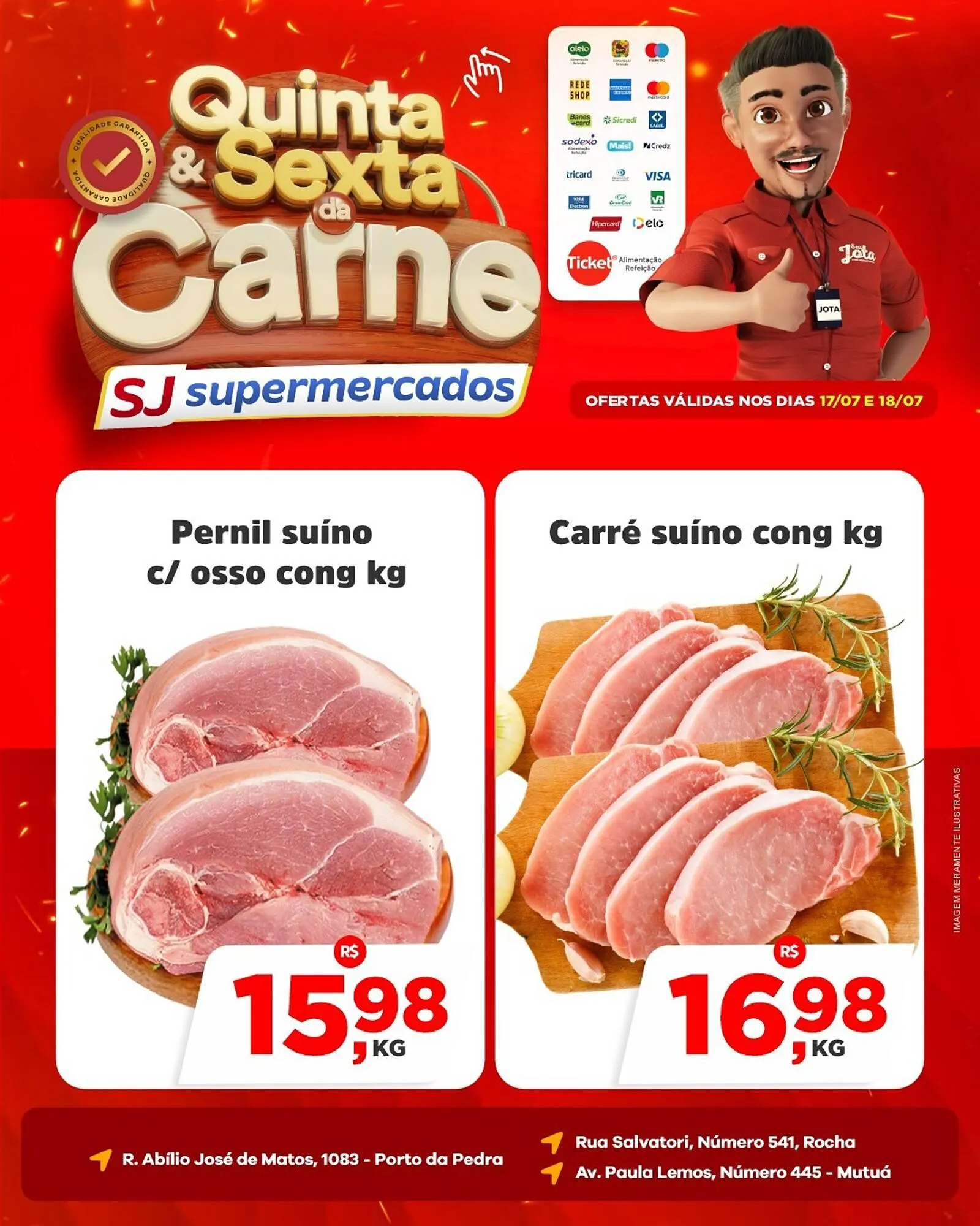 Encarte de Catálogo Sj Supermercados 17 de julho até 18 de julho 2025 - Pagina 5