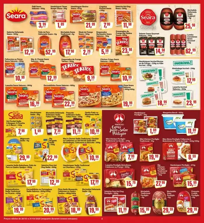 Encarte de Nossas melhores ofertas para você 28 de março até 31 de março 2025 - Pagina 2