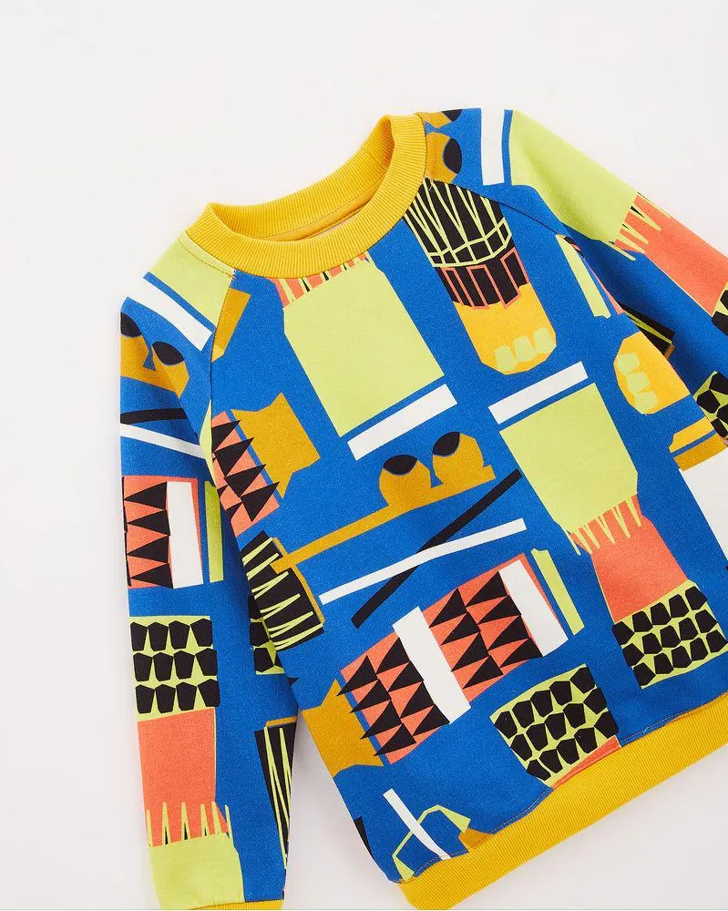 Casaco De Moletom Ratapla Azul