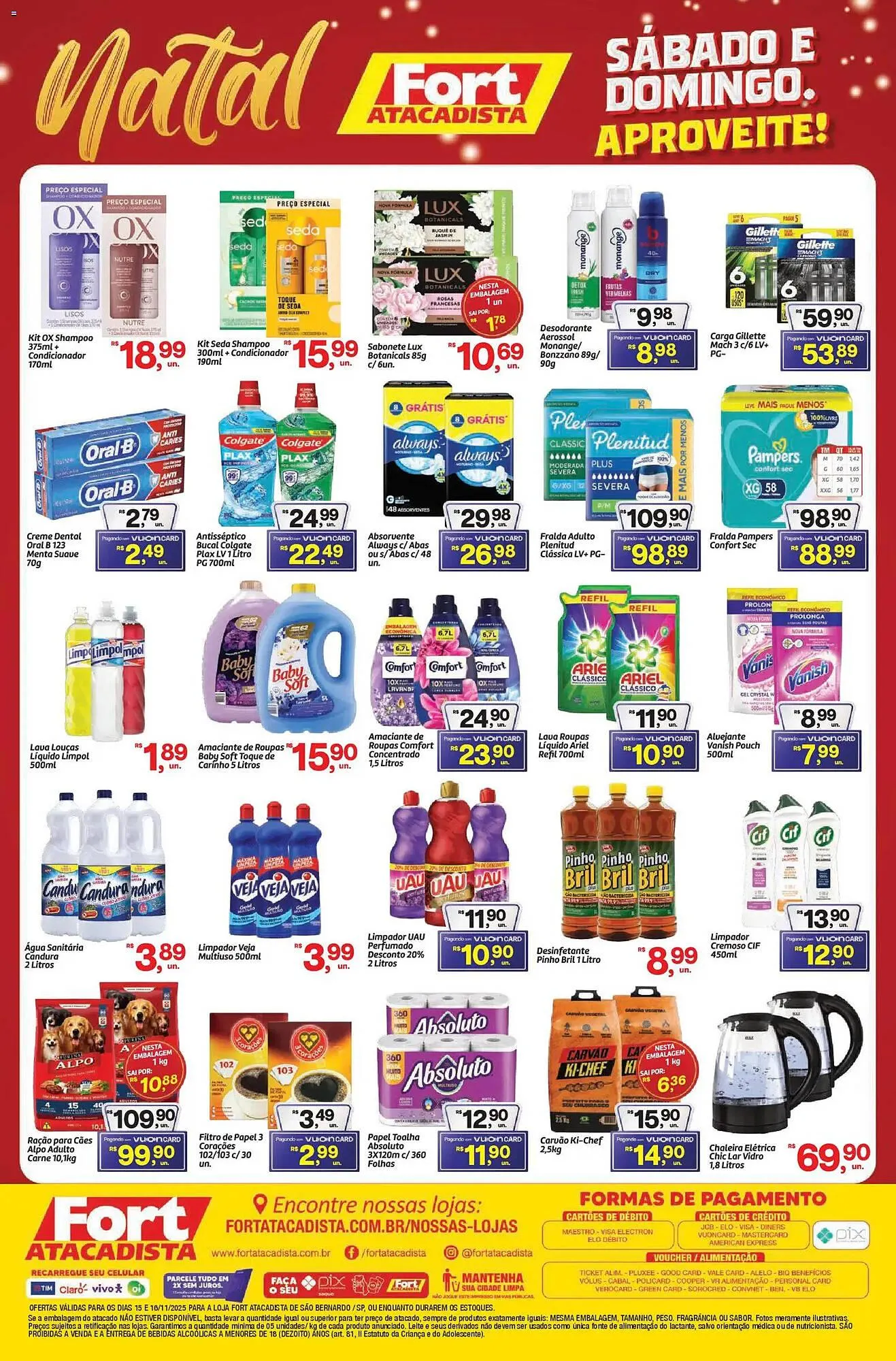 Encarte de Tabloide Fort Atacadista 15 de novembro até 16 de novembro 2025 - Pagina 4