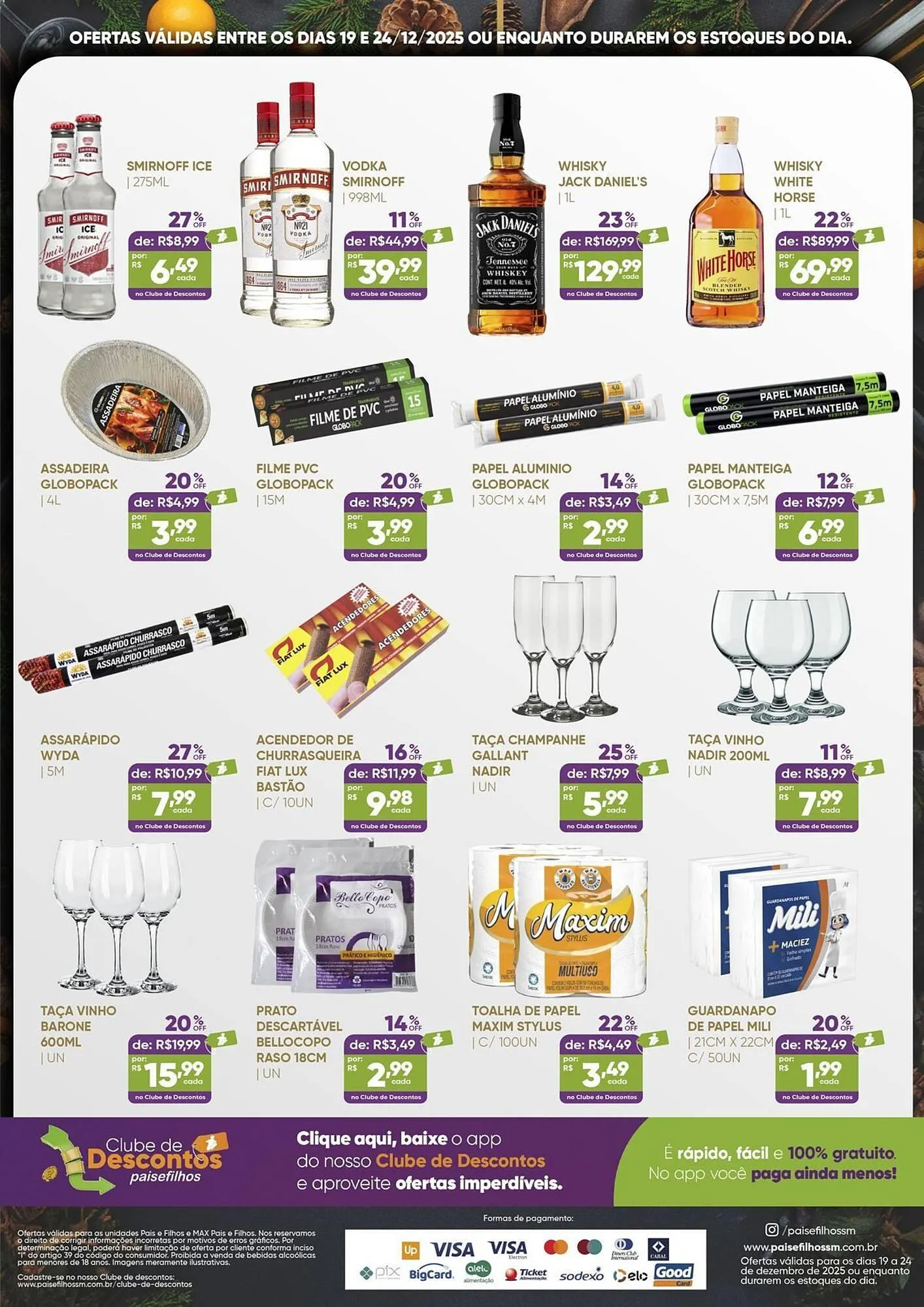 Encarte de Catálogo Pais e Filhos Supermercados 22 de dezembro até 24 de dezembro 2025 - Pagina 2