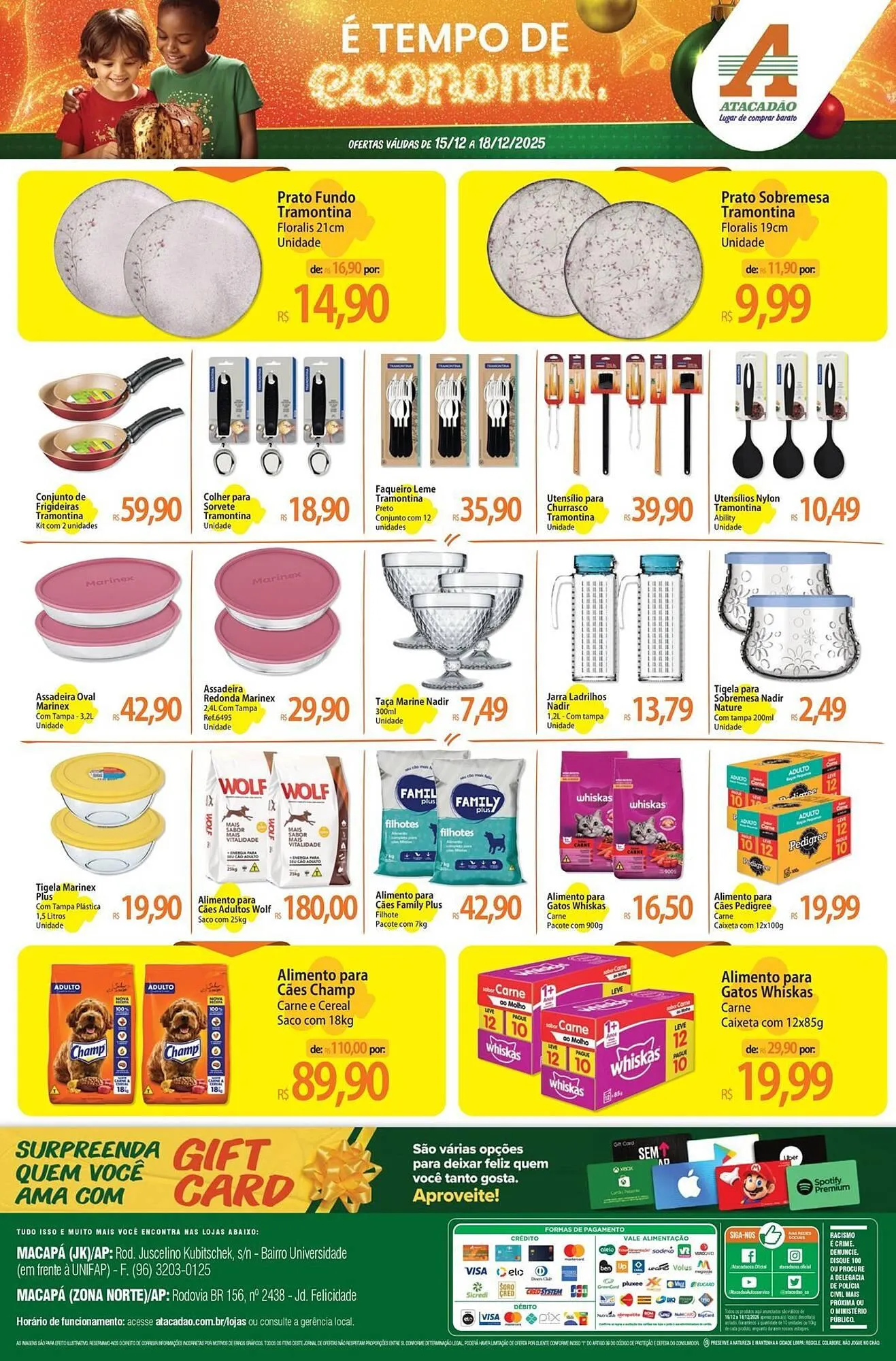 Encarte de Folheto Atacadão 15 de dezembro até 18 de dezembro 2025 - Pagina 4