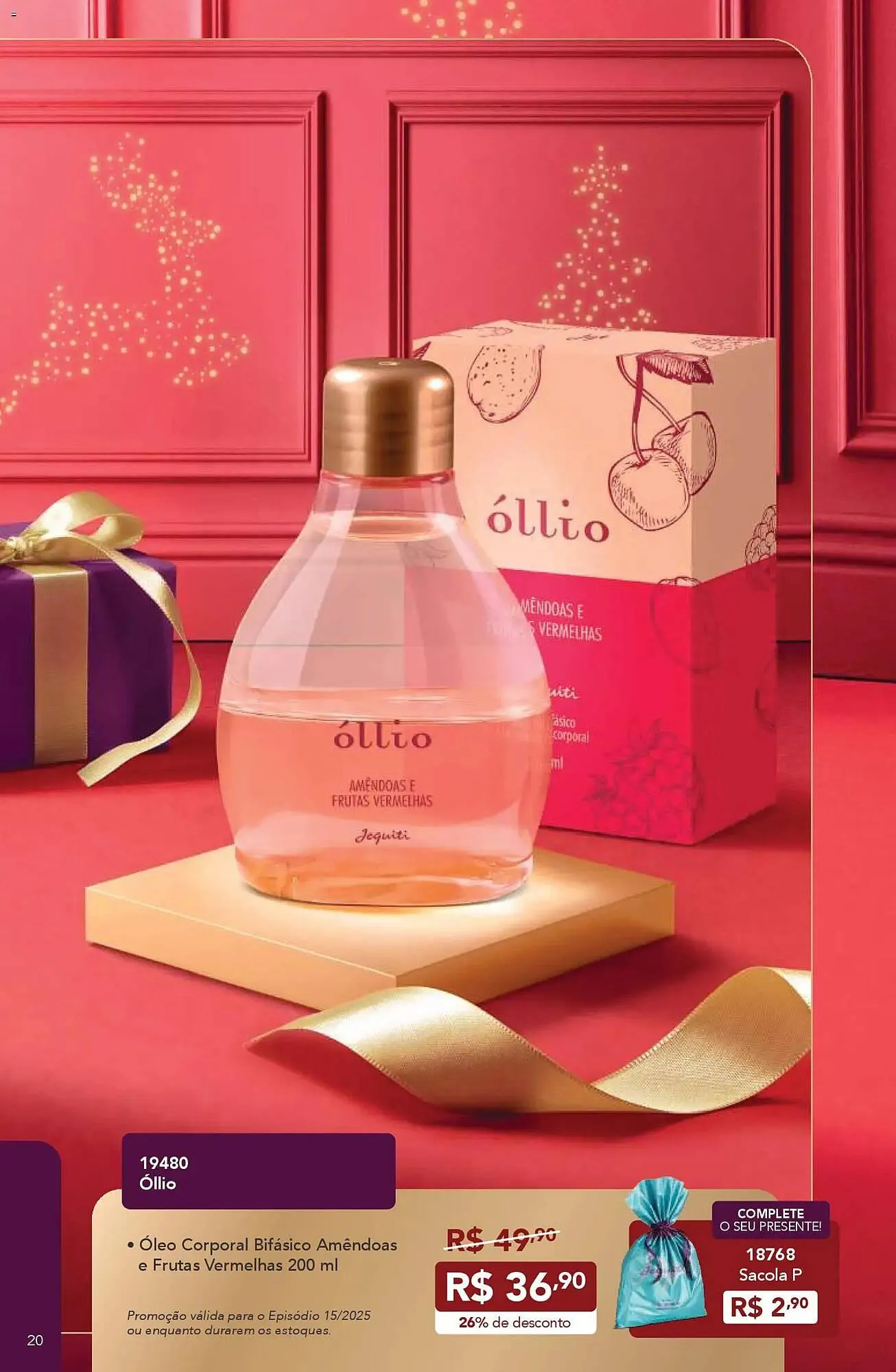 Encarte de Catálogo Jequiti 24 de outubro até 13 de novembro 2025 - Pagina 20