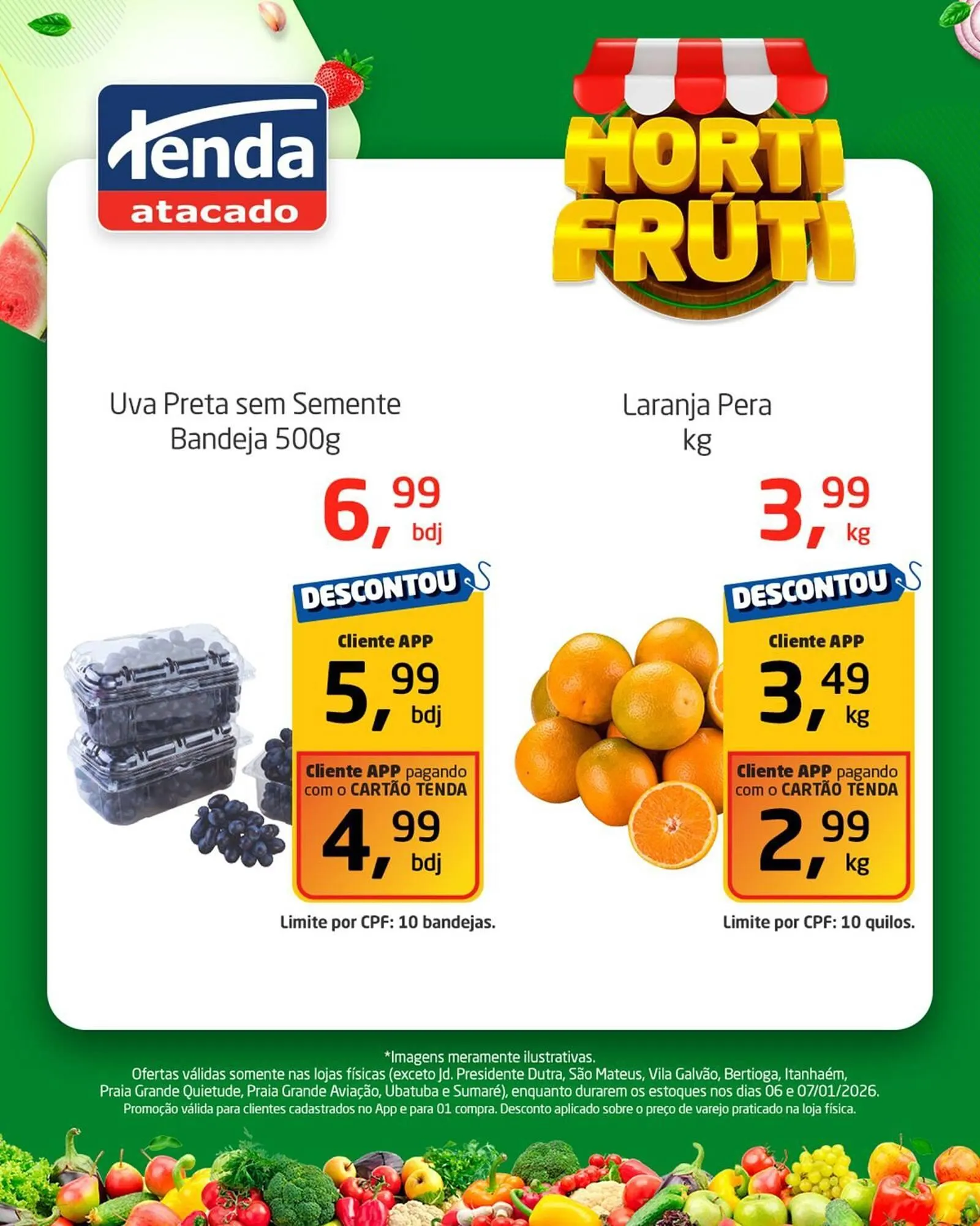 Encarte de Folheto Tenda Atacado 6 de janeiro até 7 de janeiro 2026 - Pagina 3