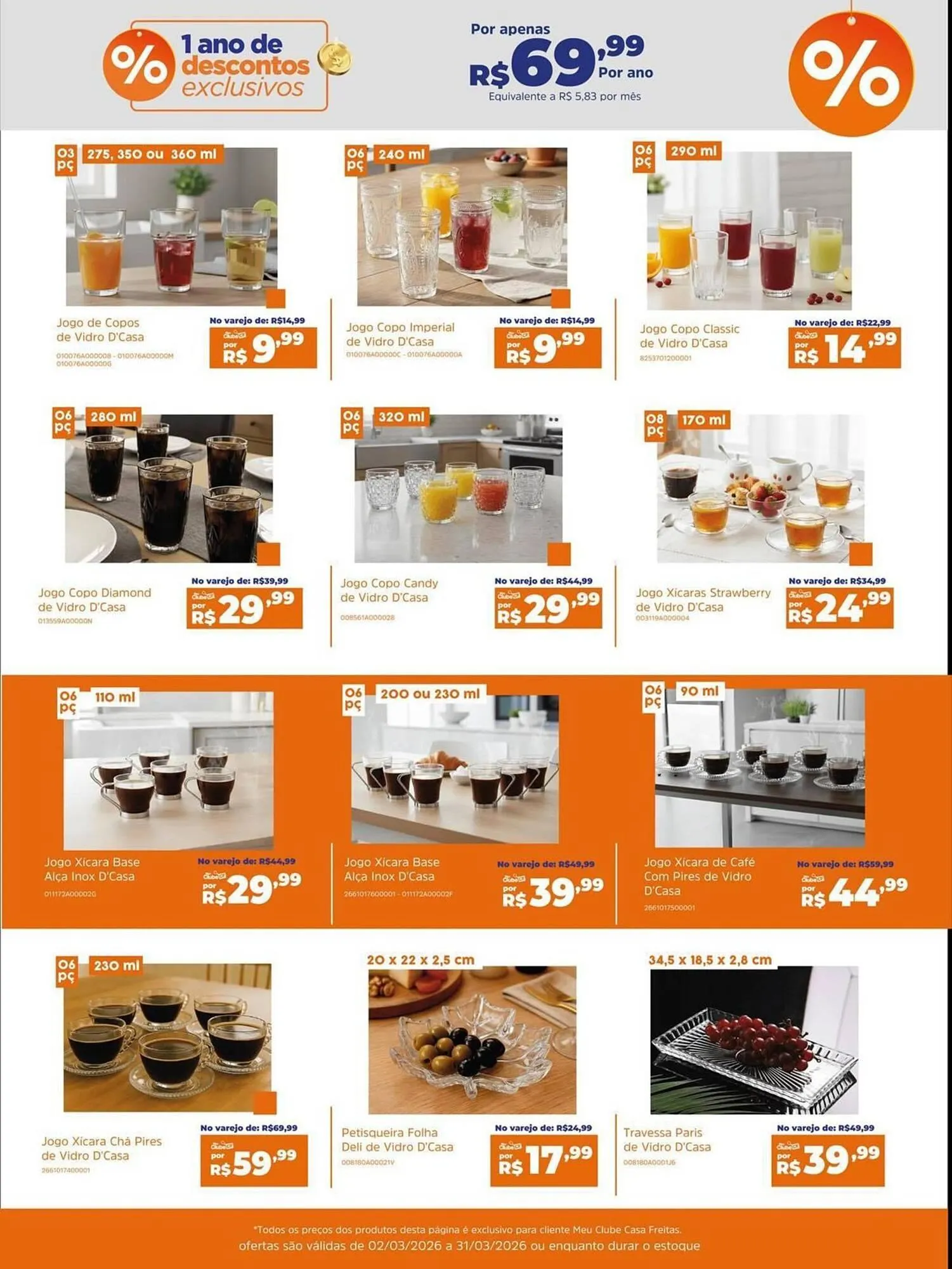 Encarte de Catálogo Casa Freitas 3 de março até 31 de março 2026 - Pagina 7