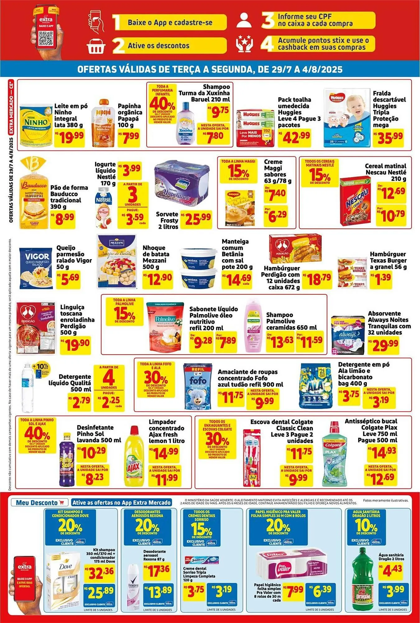 Encarte de Catálogo Extra 29 de julho até 4 de agosto 2025 - Pagina 2