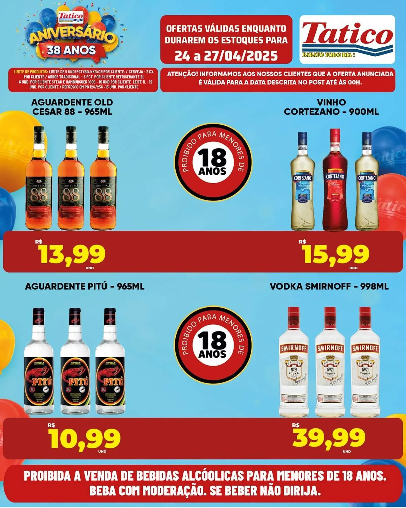Encarte de Catálogo Tatico 24 de abril até 28 de abril 2025 - Pagina 5