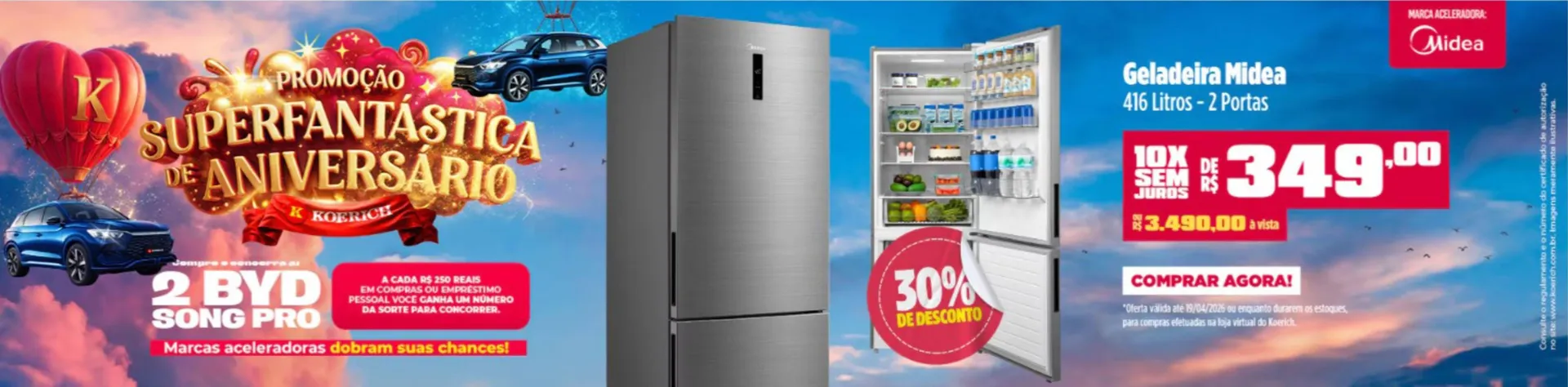 Encarte de Catálogo Lojas Koerich 16 de abril até 19 de abril 2026 - Pagina 2