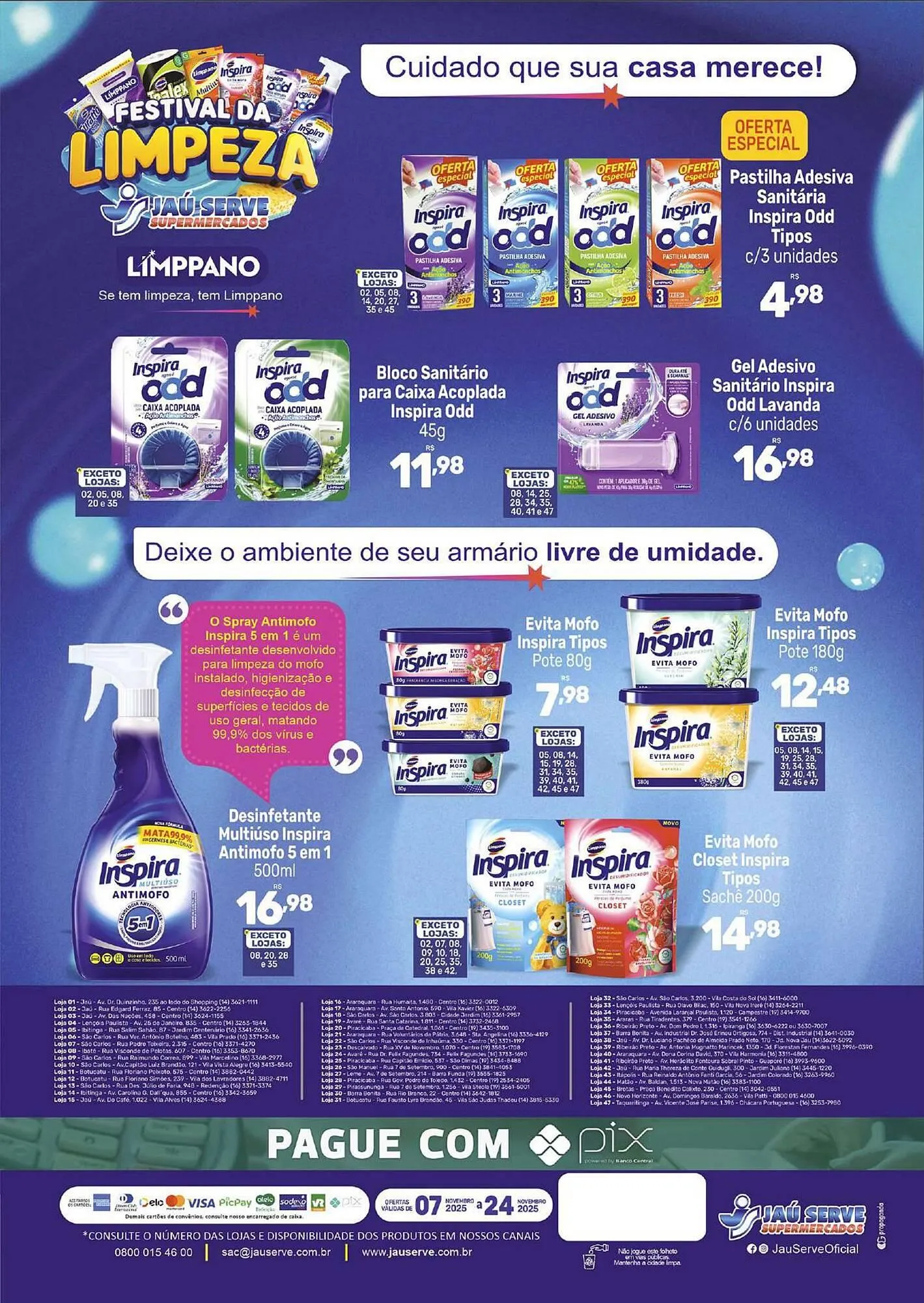 Encarte de Catálogo Supermercados Jau Serve 7 de novembro até 24 de novembro 2025 - Pagina 2