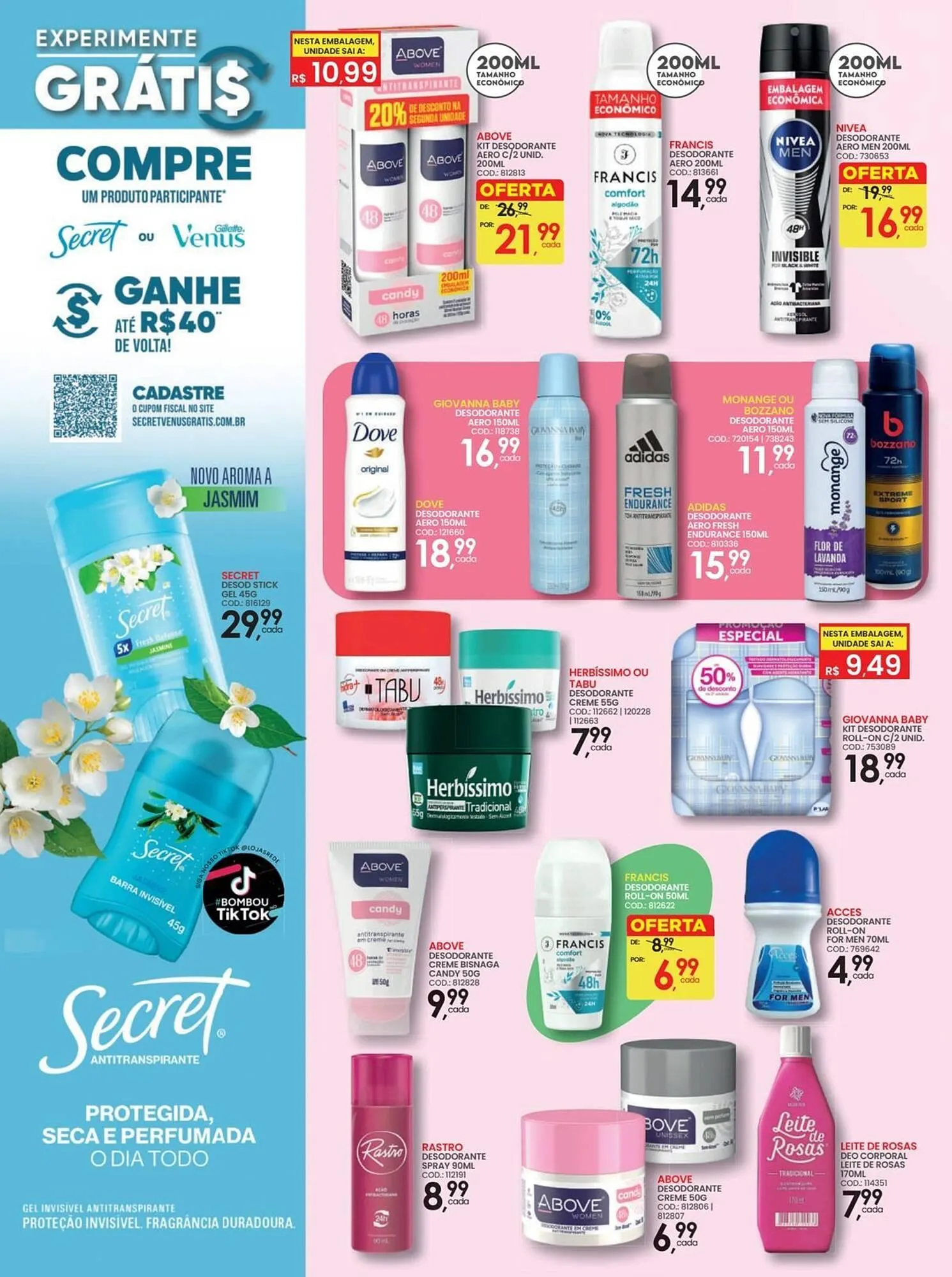 Encarte de Folheto Lojas Rede 5 de setembro até 30 de setembro 2025 - Pagina 40