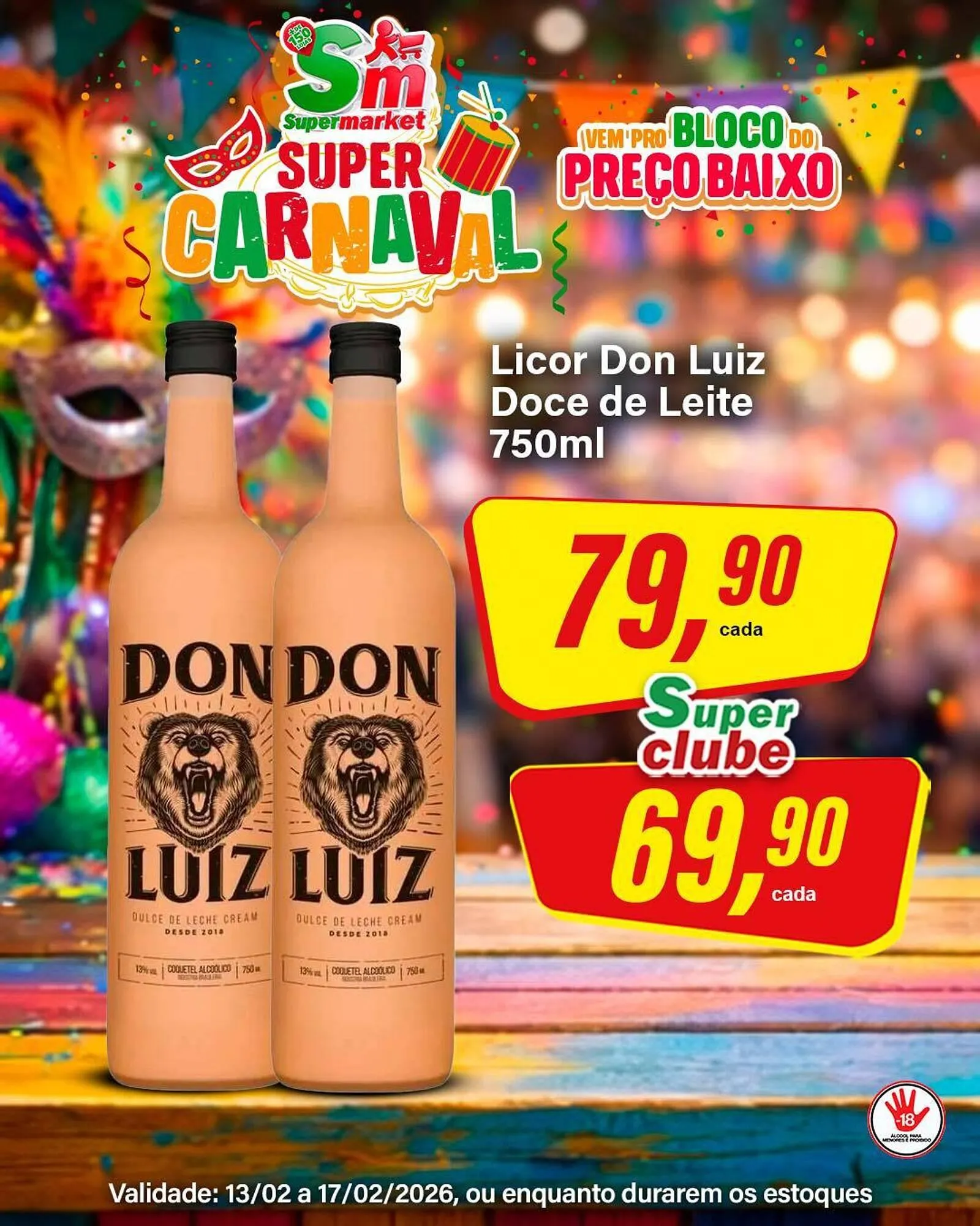 Encarte de Encarte Rede Supermarket 13 de fevereiro até 17 de fevereiro 2026 - Pagina 3