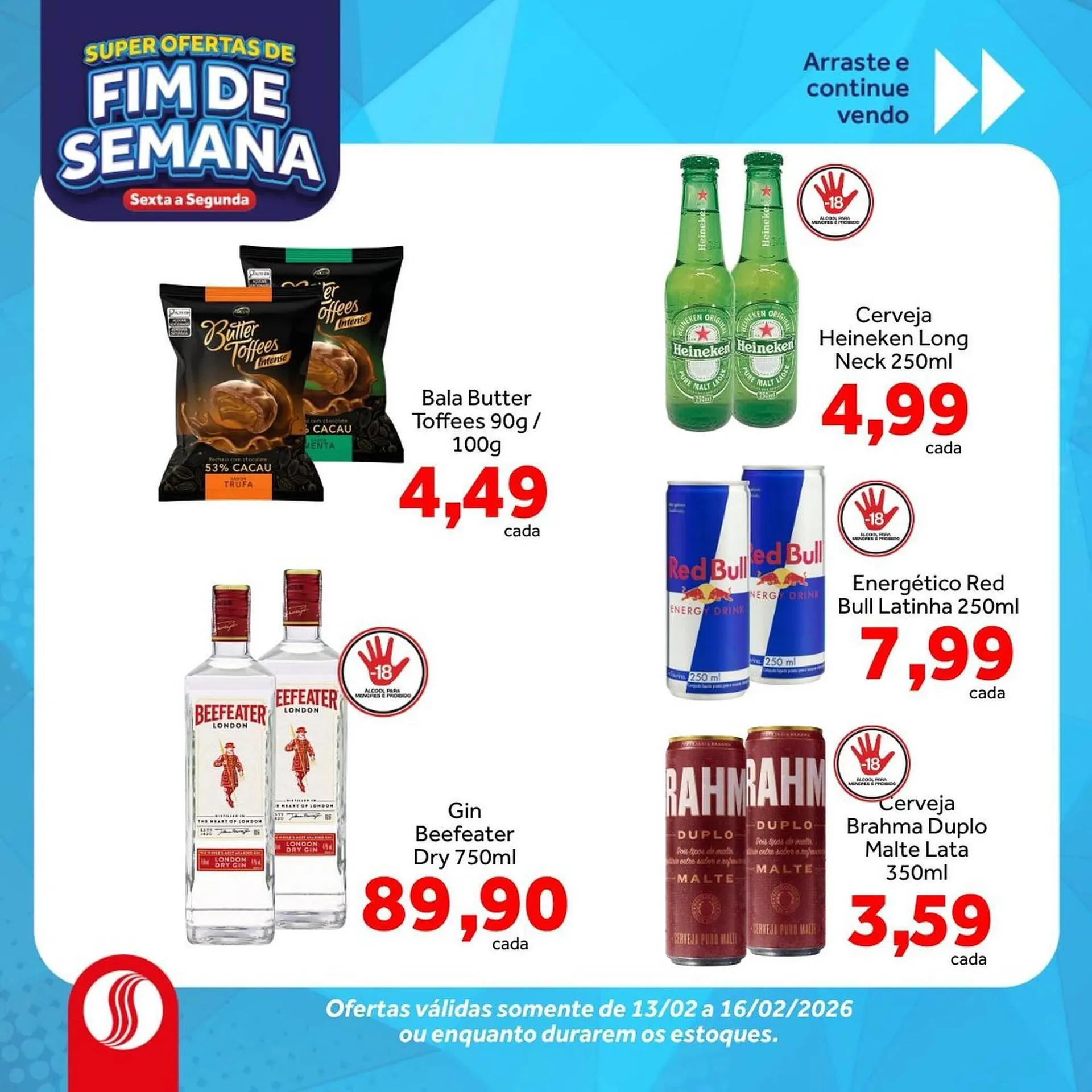 Encarte de Folheto Shibata Supermercados 13 de fevereiro até 16 de fevereiro 2026 - Pagina 3