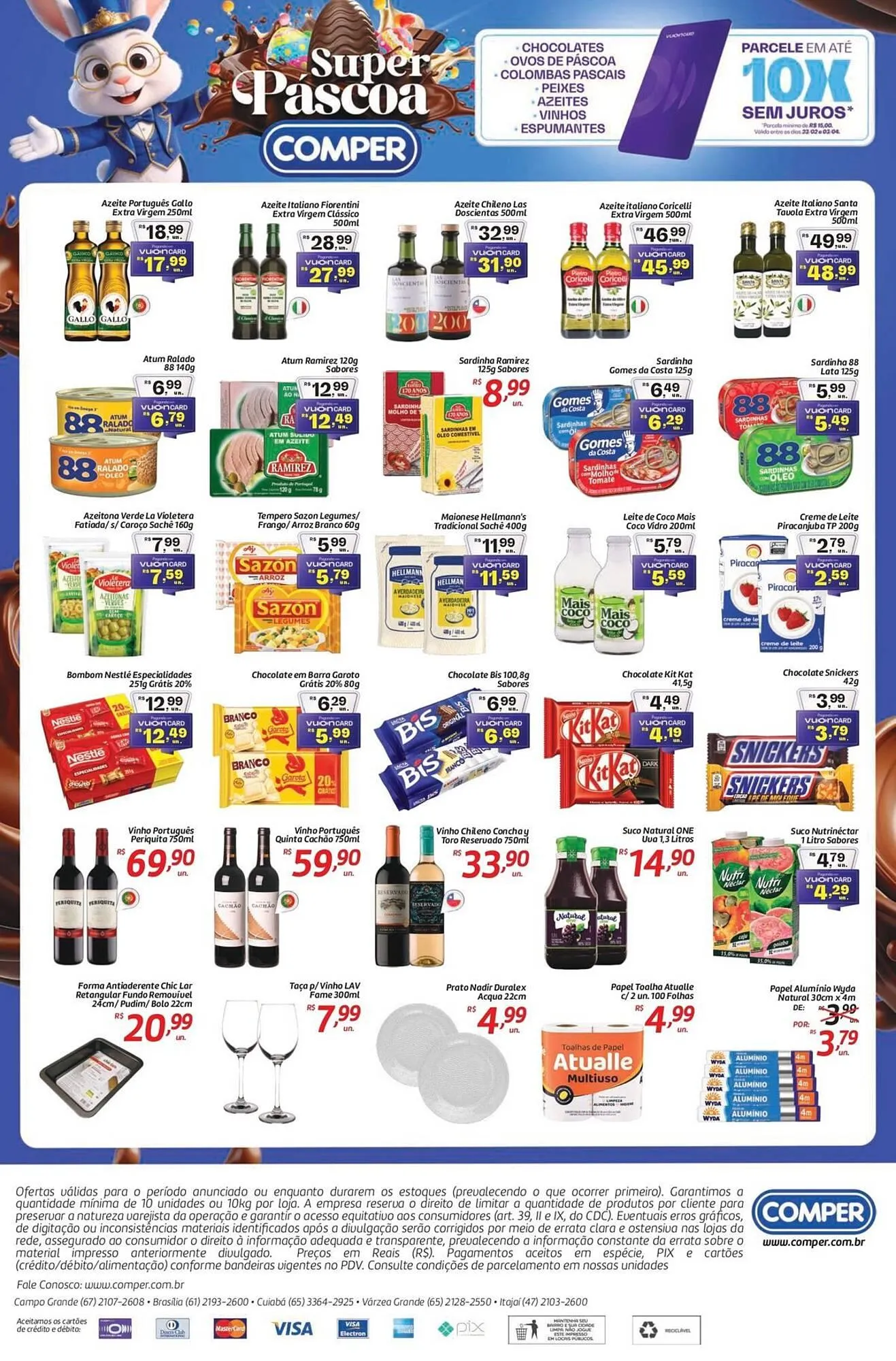 Encarte de Folheto Comper 9 de março até 22 de março 2026 - Pagina 2