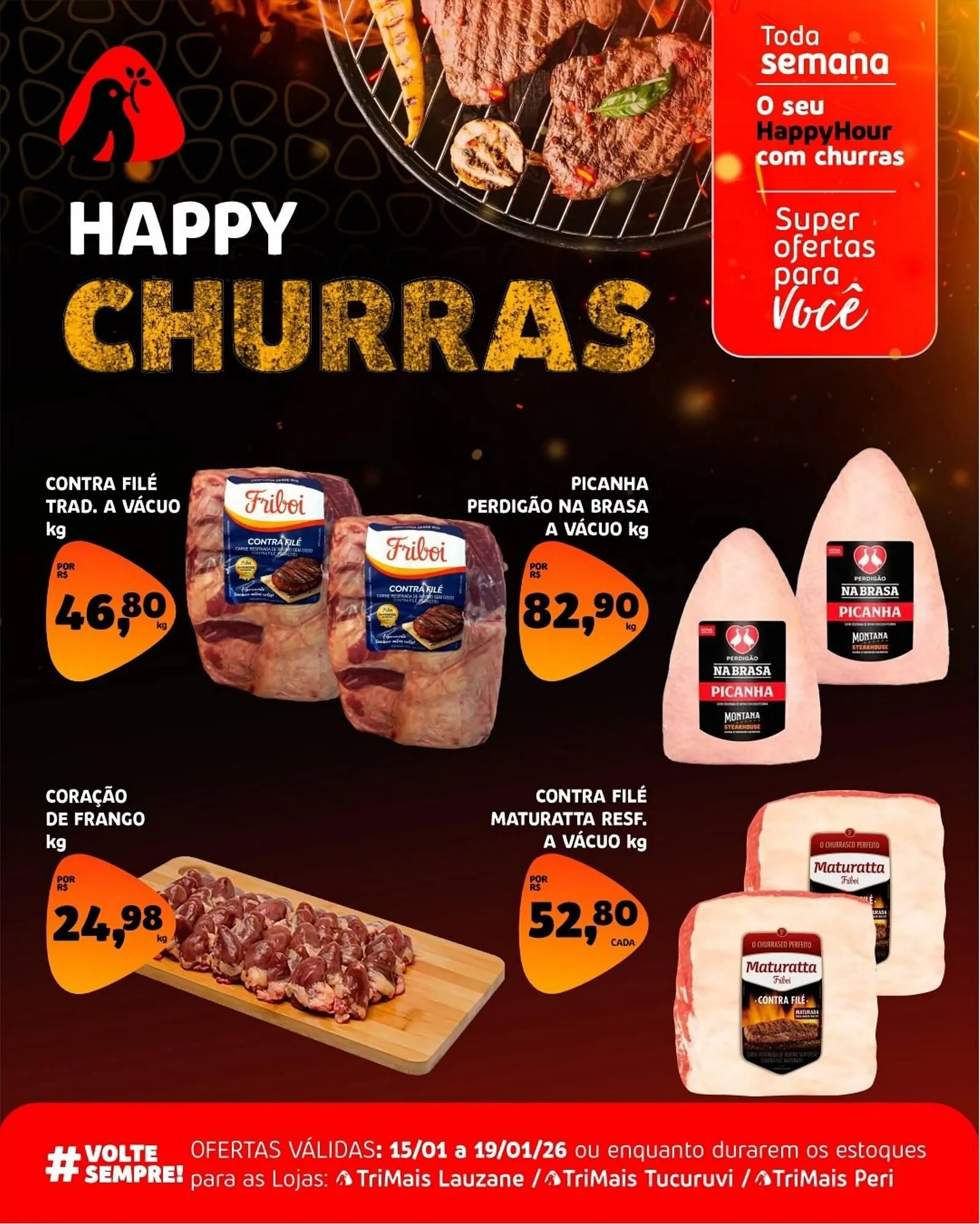 Encarte de Catálogo Trimais Supermercado 13 de janeiro até 19 de janeiro 2026 - Pagina 4