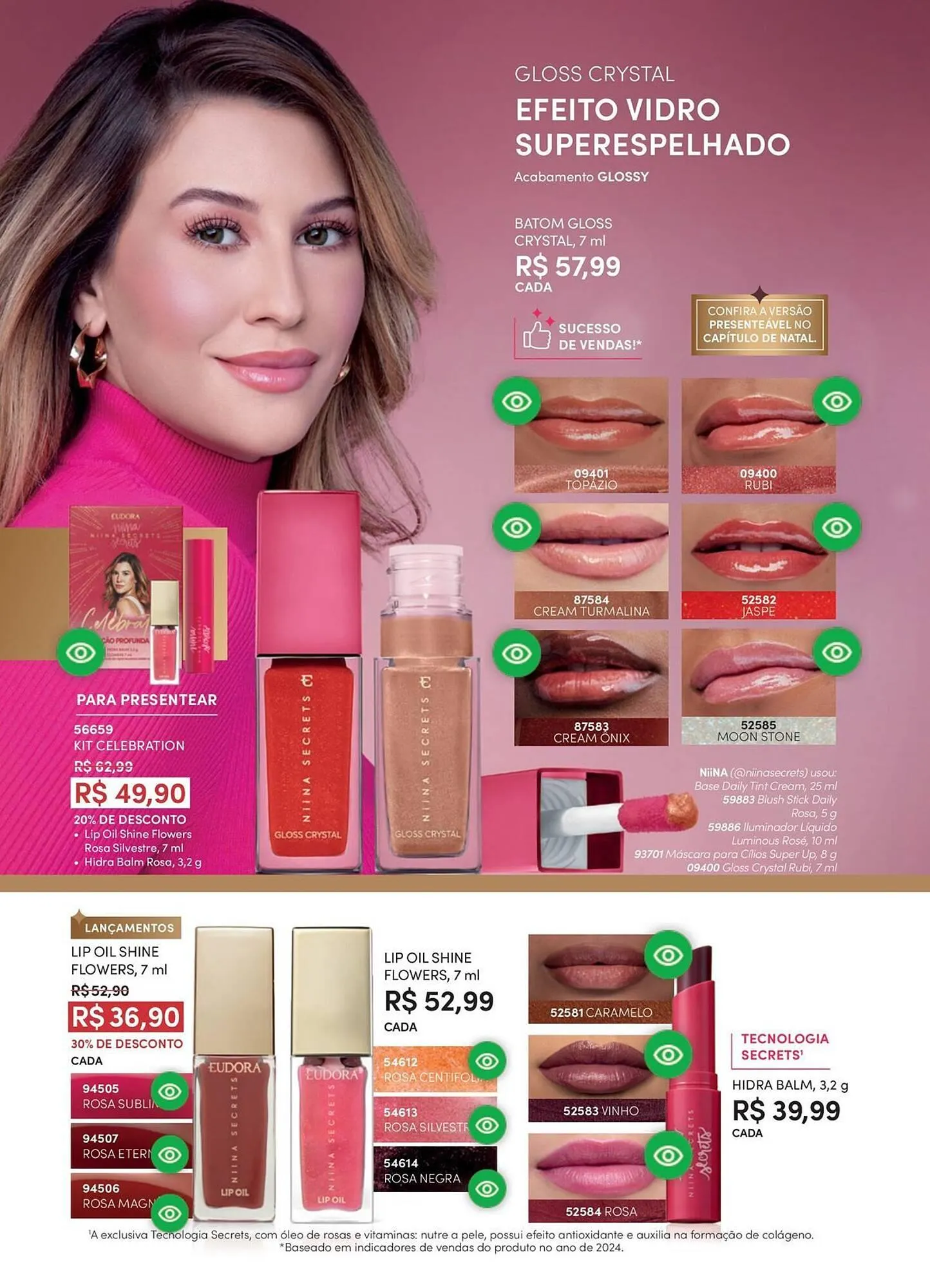 Encarte de Catálogo Eudora 27 de novembro até 27 de dezembro 2025 - Pagina 98